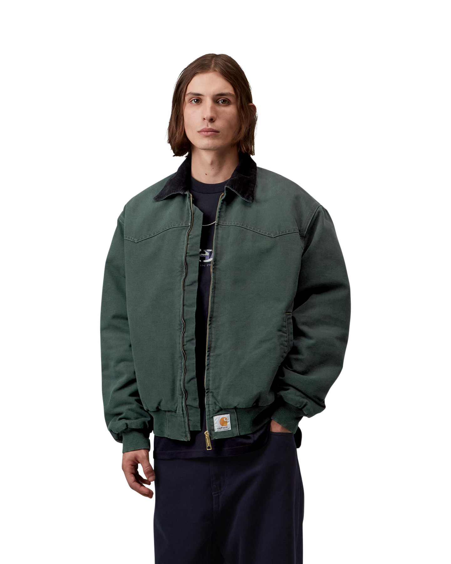 Carhartt Og Santa Fe Jacket ANTHRACIET 3