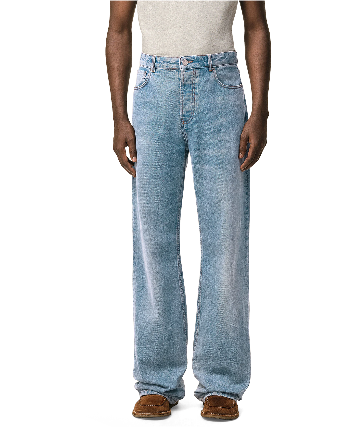 AMI Paris Jean Large Fit DENIM 4