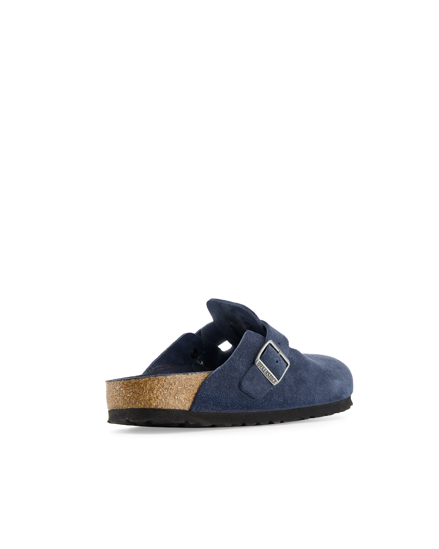 Birkenstock Boston Soft Footbed Suede Leather GRIJS 2