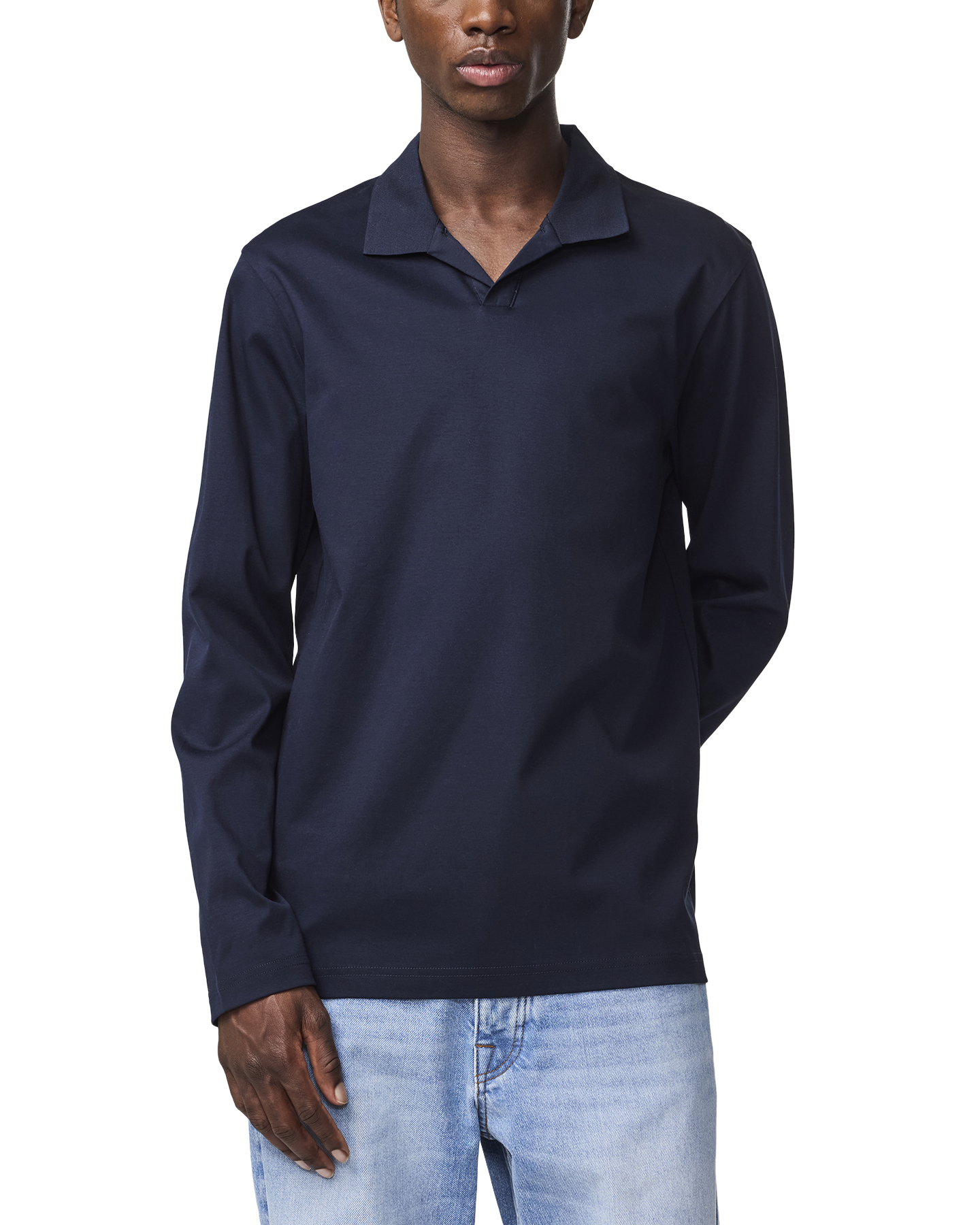NN.07 Paul Ls Polo 3525 DONKERBLAUW 3