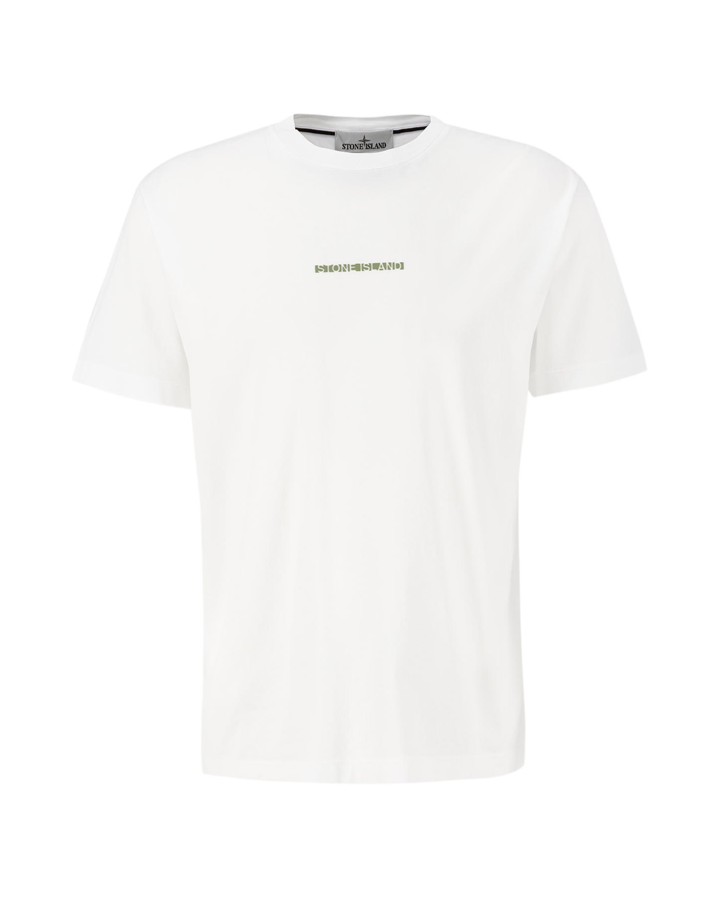 Stone Island 2NS81 Cotton Backprint T-Shirt WIT 1