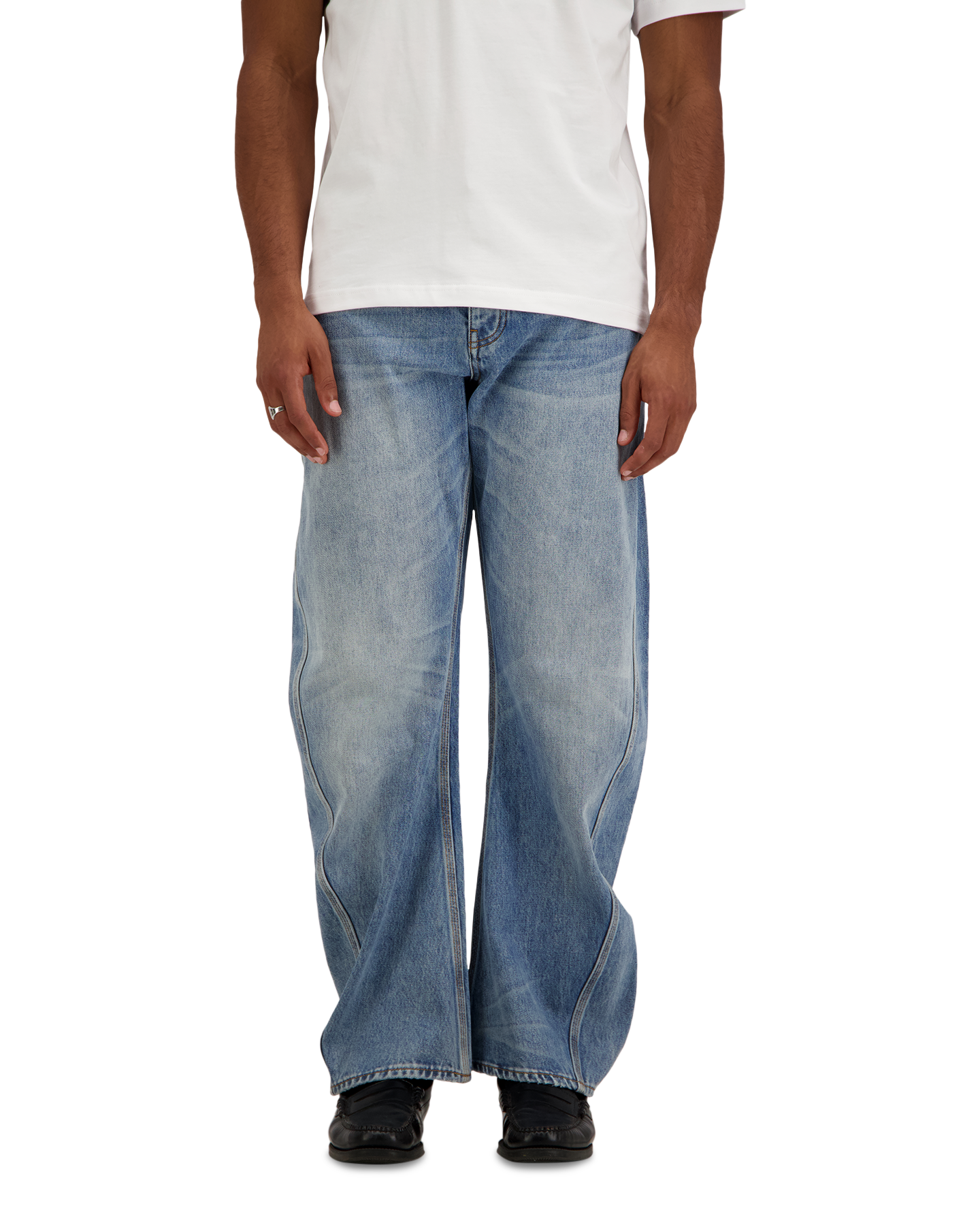 The New Originals Twisted Seam Jeans DENIM 3