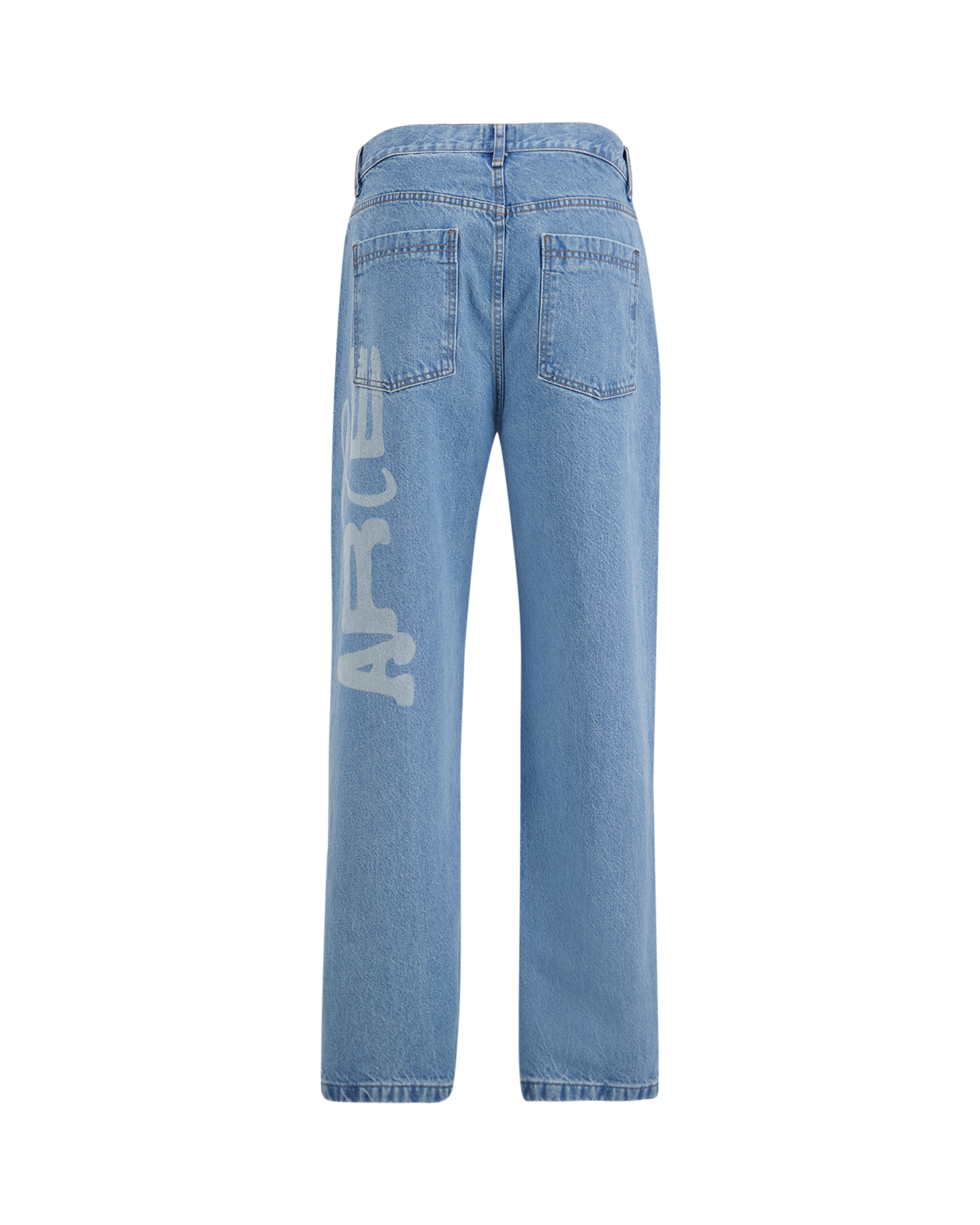 Arte Antwerp Stencil Uniform Denim Pants DENIM 2