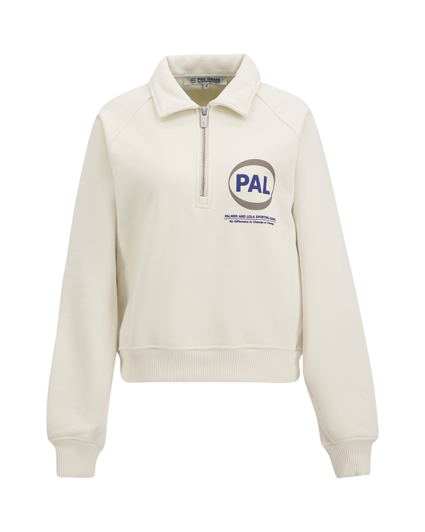 PAL Sporting Goods Pre Game Women Half Zip BEIGE 1