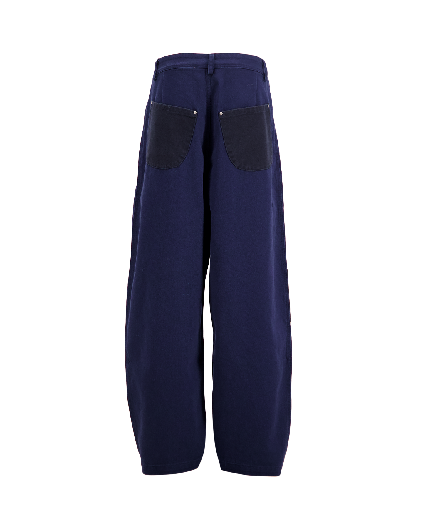 PAL Sporting Goods Ranch Patchwork Wide Leg Pants DONKERBLAUW 2