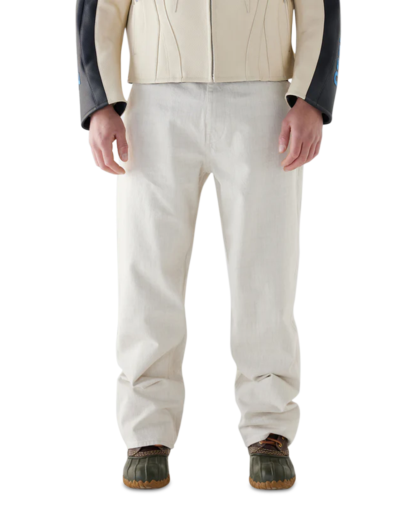 PAL Sporting Goods Garage Goods Cotton Canvas Straight Leg Pants BEIGE 3