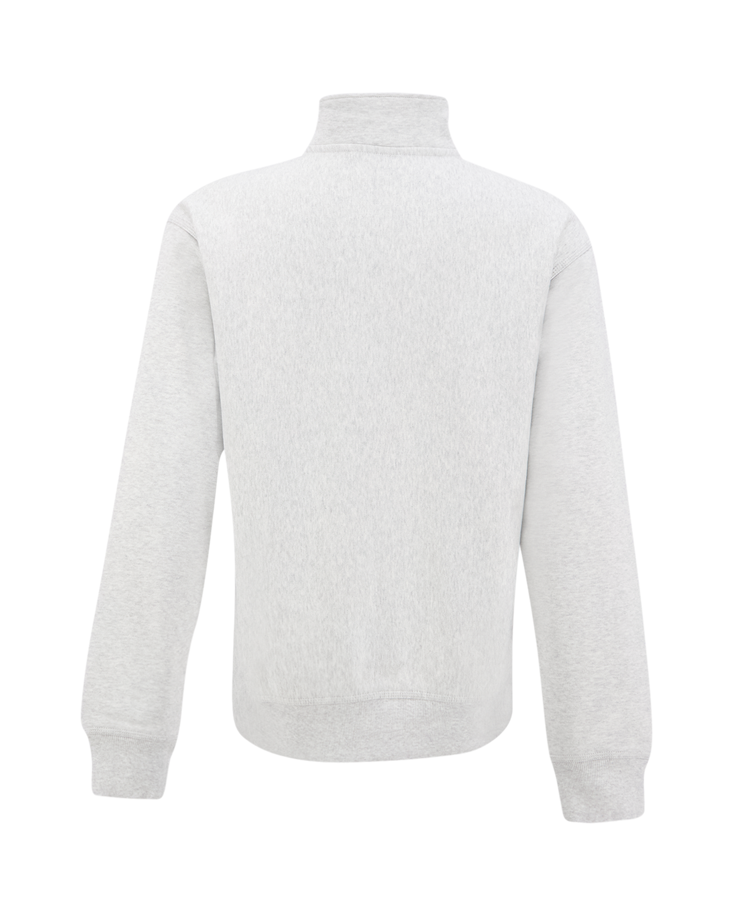 Carhartt WIP Half Zip American Script Sweat GRIJS 2