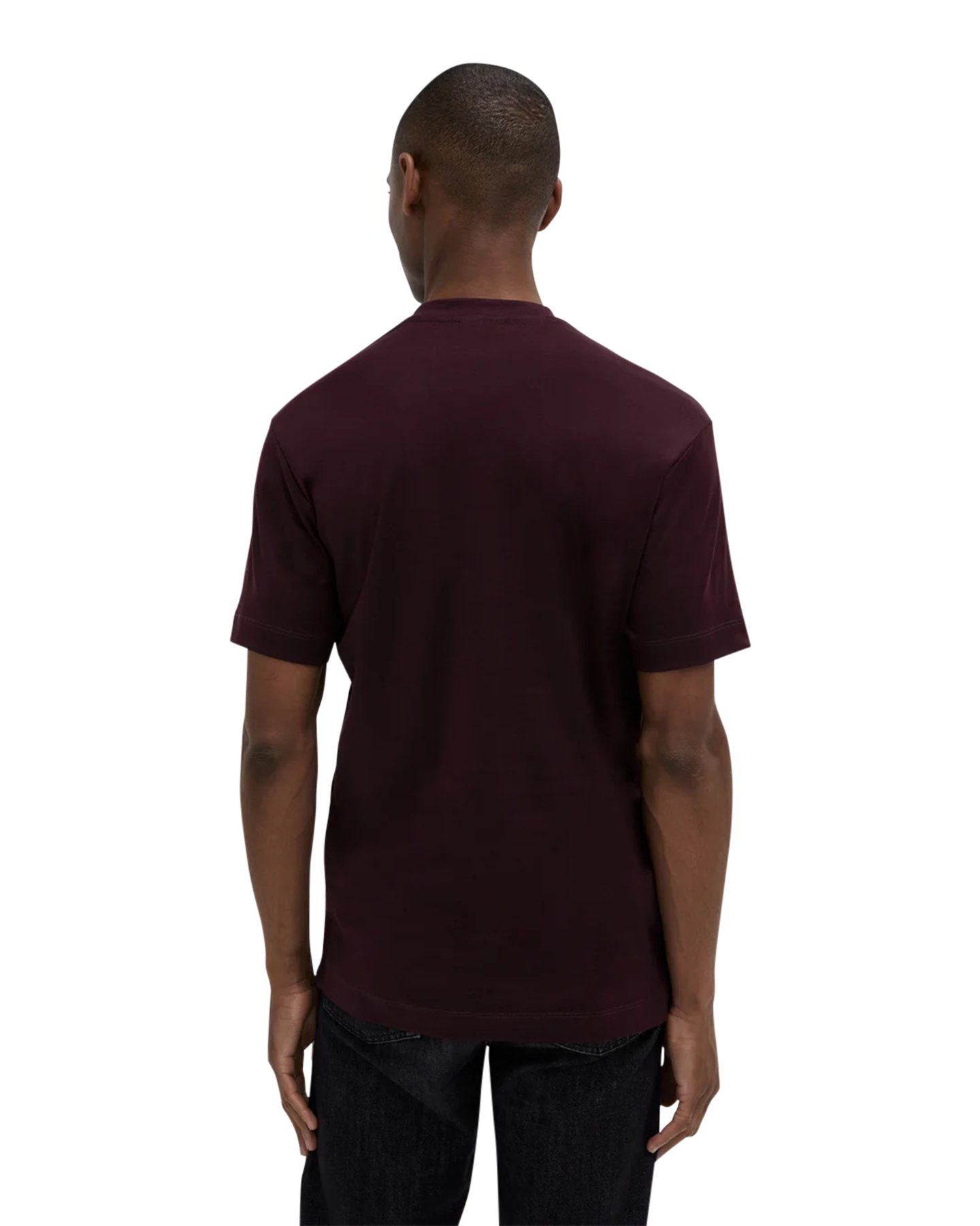 Valenza Interlock Supima T-Shirt ROOD 4