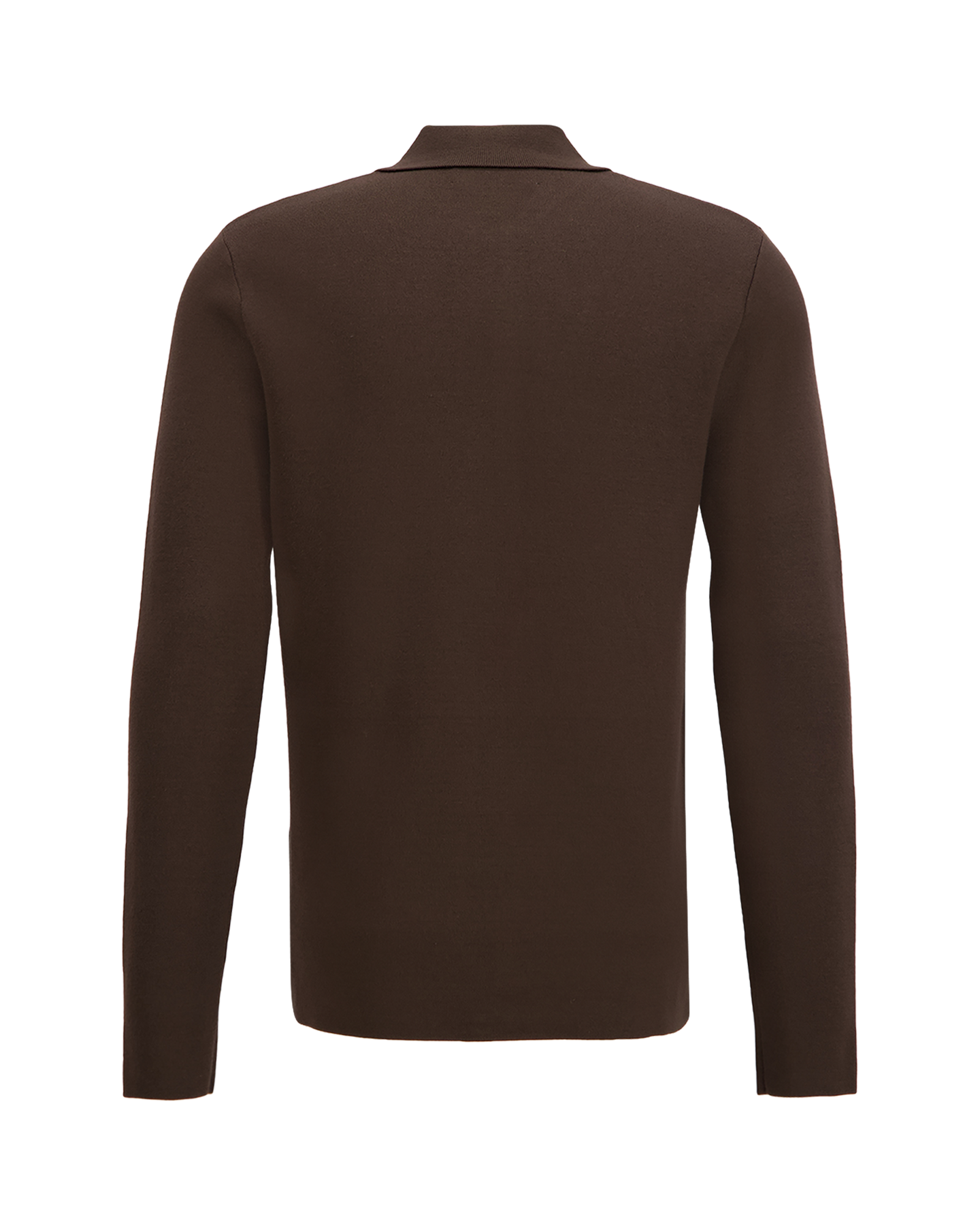 Samsøe Samsøe Samatt Zip Polo 15825 DONKERBRUIN 2