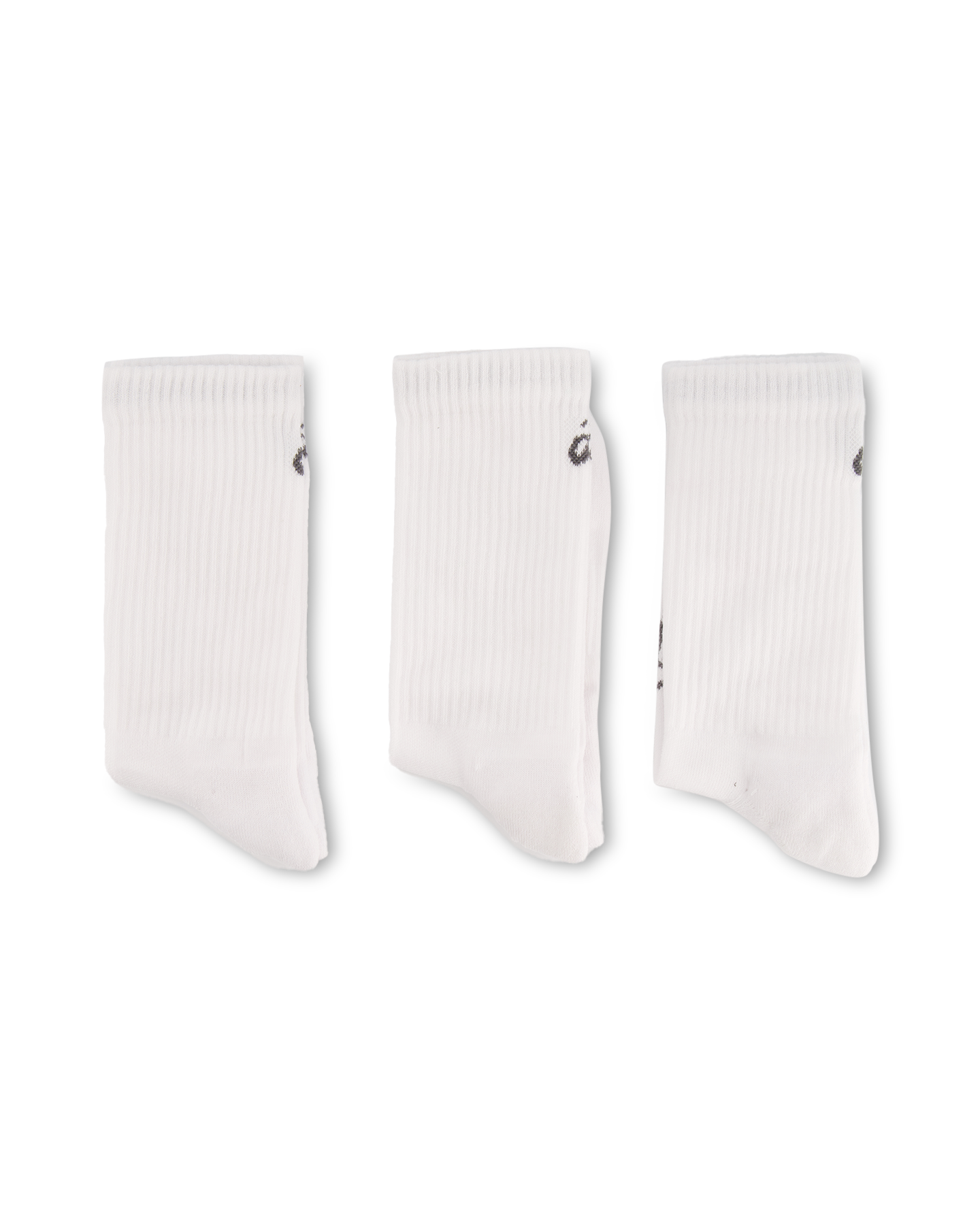 Asics 3 Pack Crew Sock WIT 1