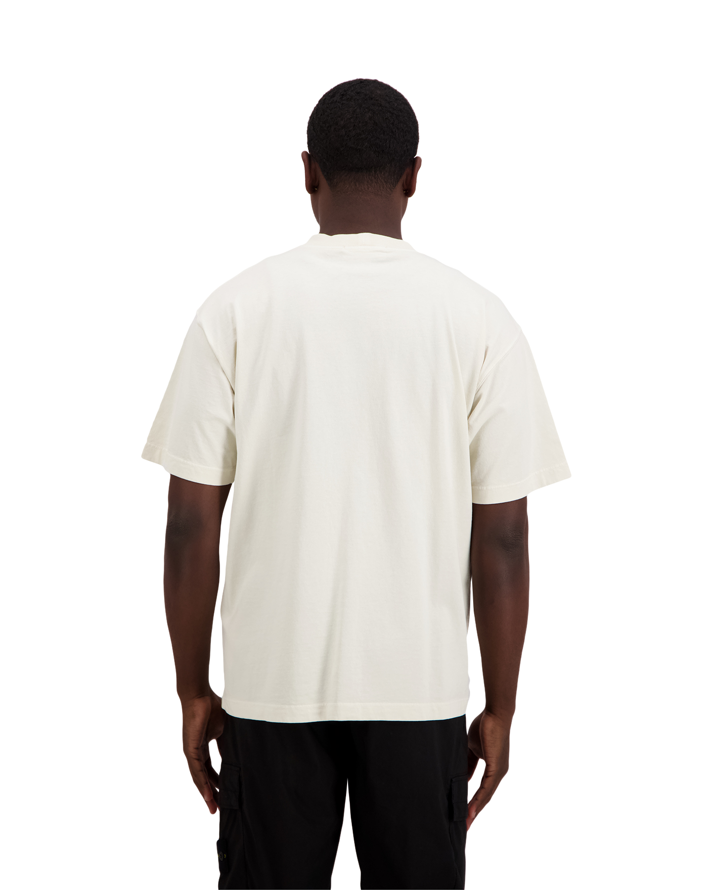 Stone Island S01115 T-Shirt CREME 4