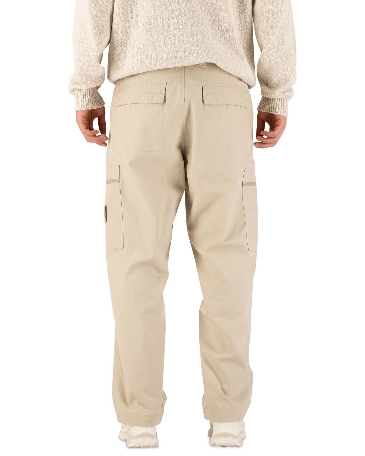 Stone Island 319F1 Ghost Piece - O-Ventile® Regular Cargo Pants BEIGE 5