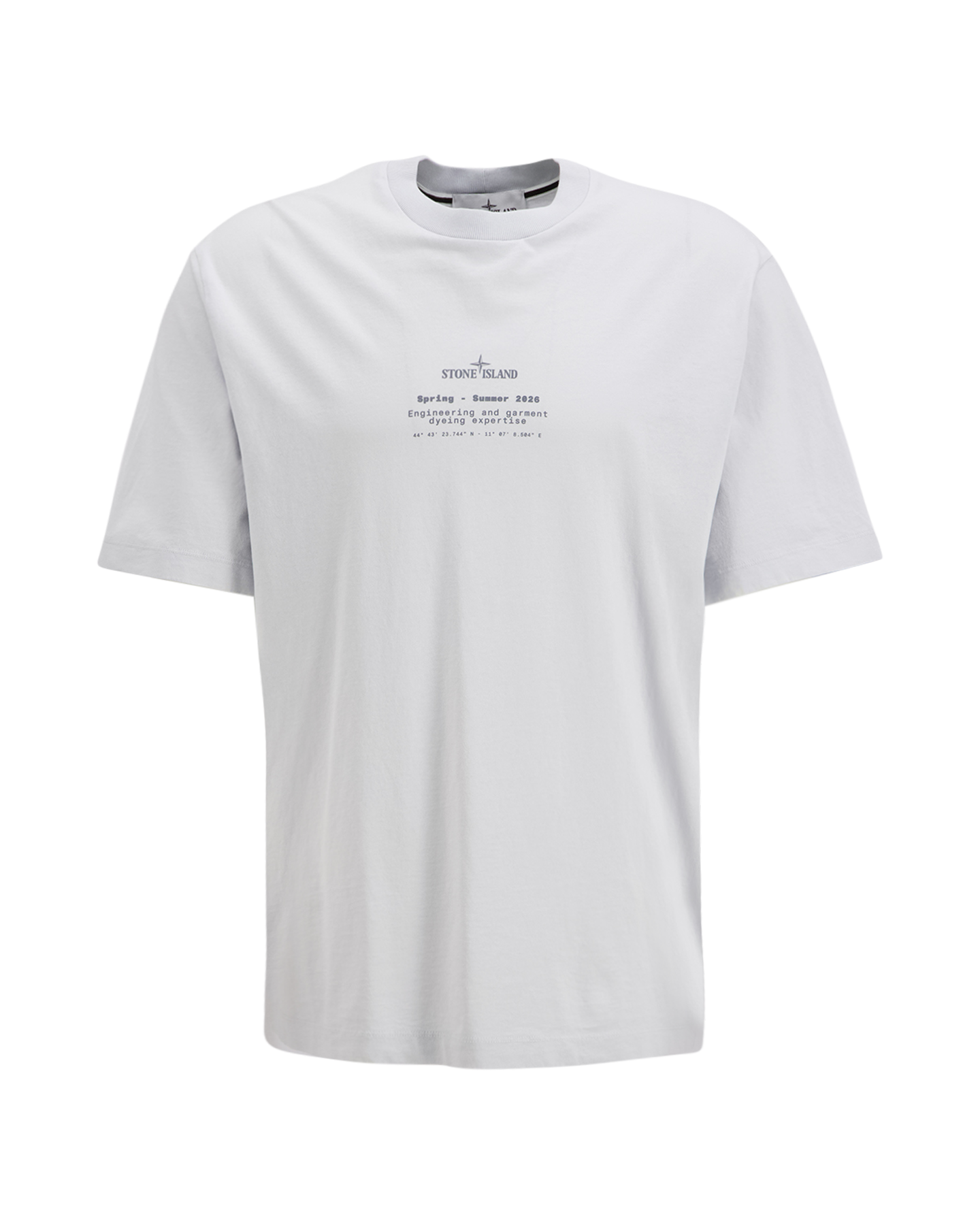 Stone Island S0285 Print T-Shirt LICHTBLAUW 2
