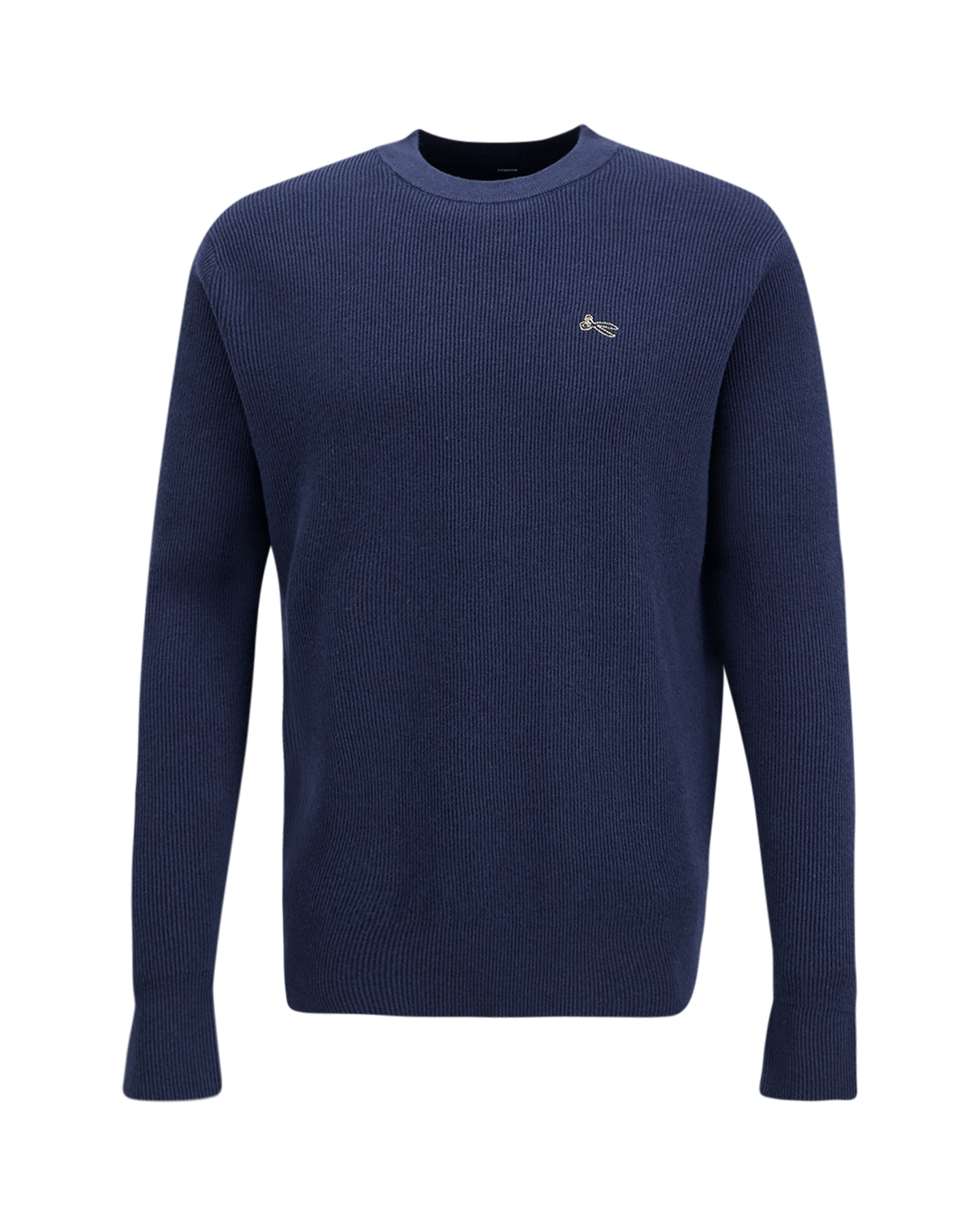 Denham Scissor Knitted Crewneck Llw DONKERBLAUW 1
