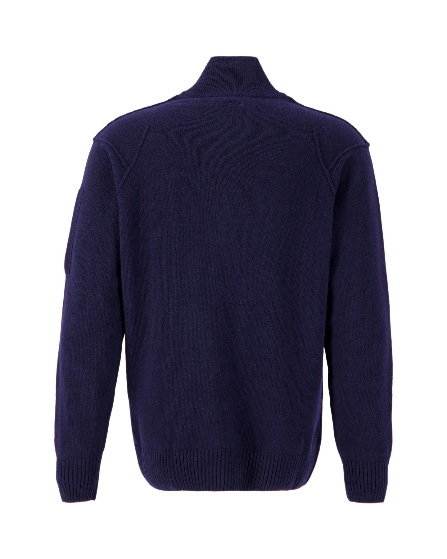 C.P. Company Lambswool Half Zipped Knit DONKERBLAUW 2