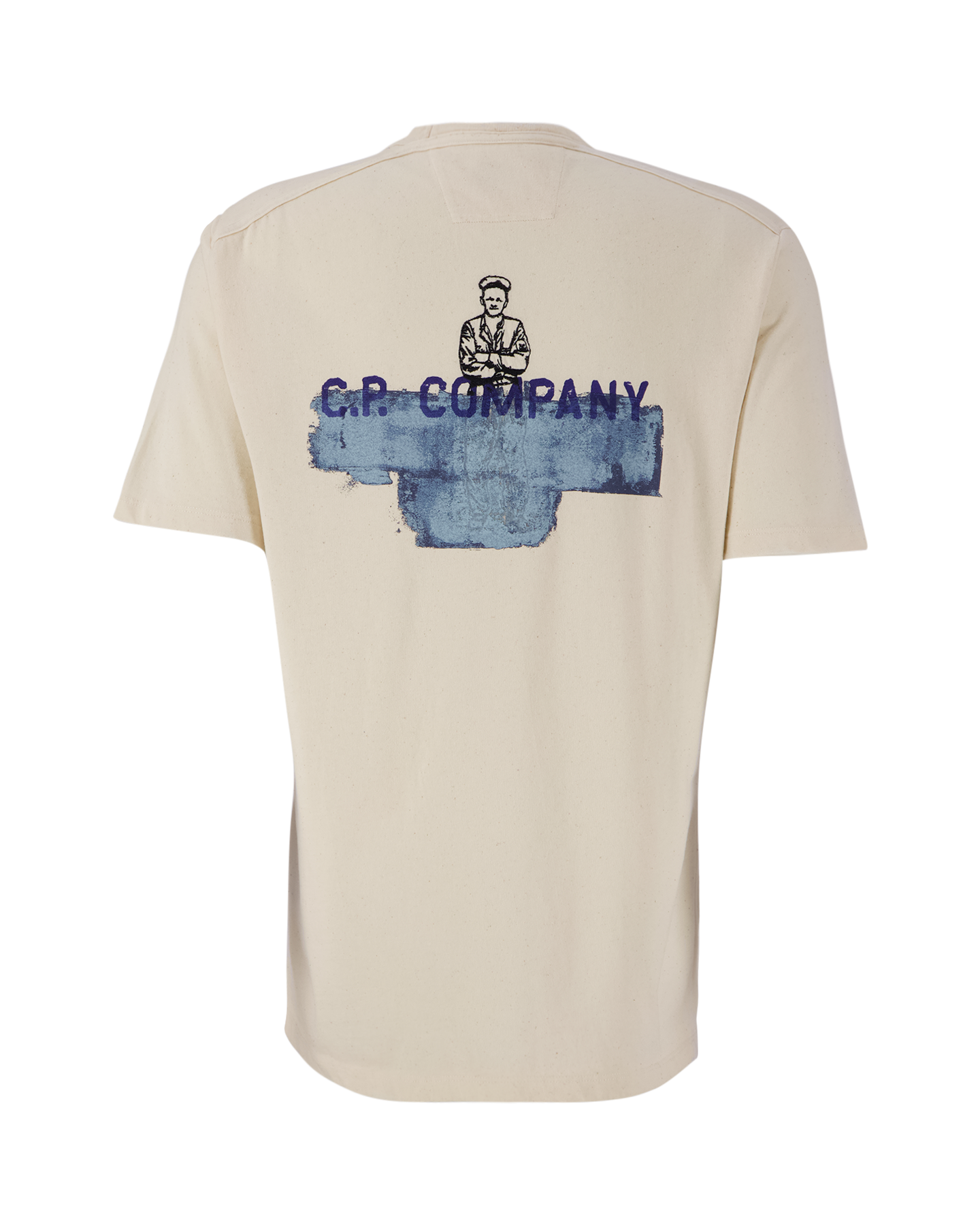 C.P. Company Natural Jersey T-Shirt CREME 1