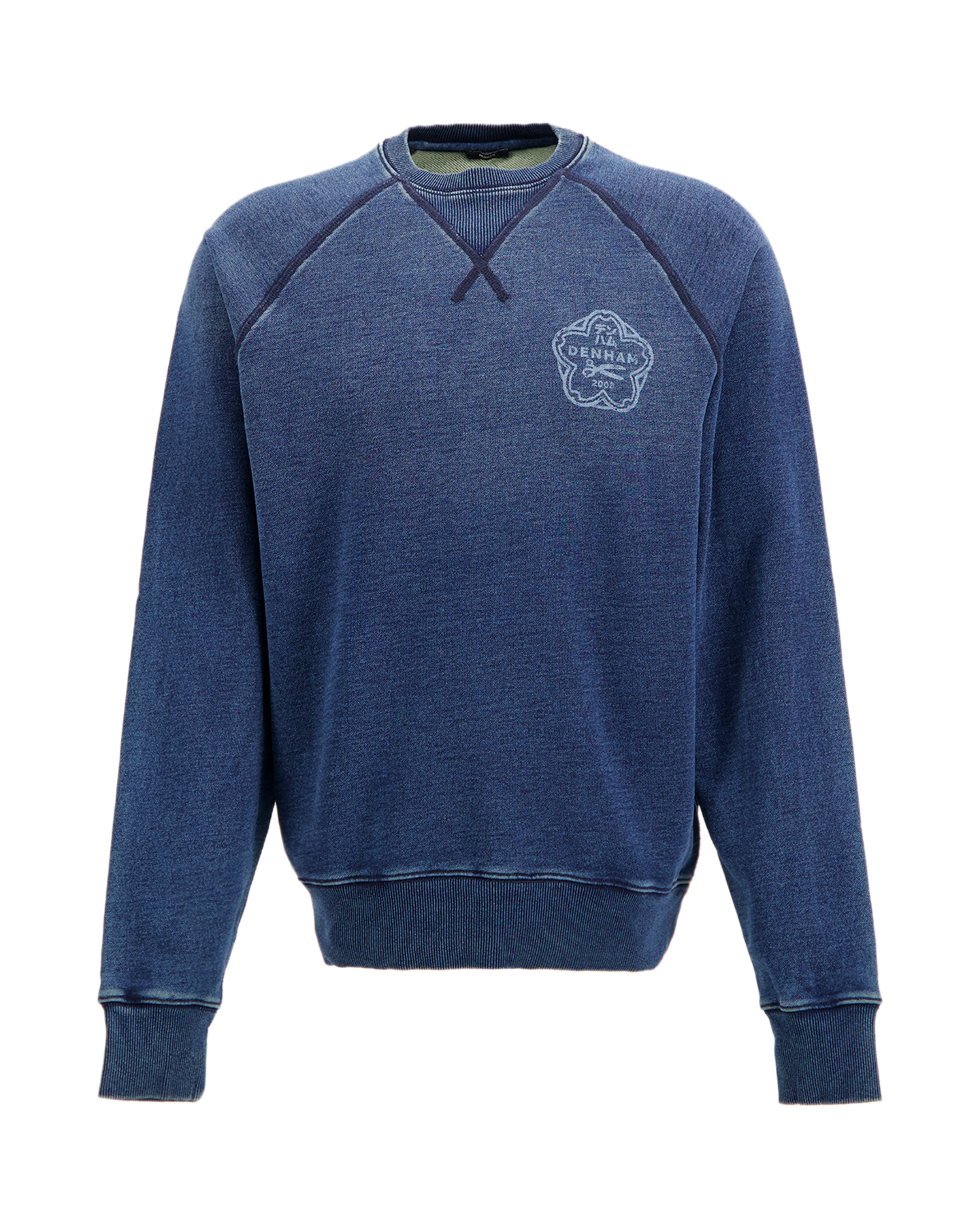 Denham Kaze Ls Tee DONKERBLAUW 1