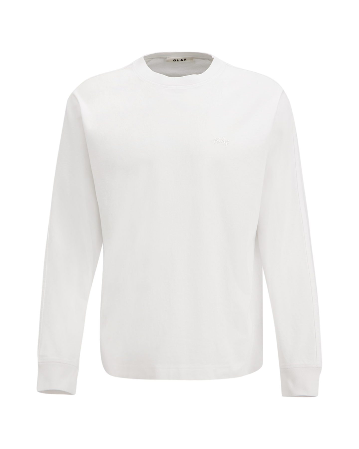 OLAF Signature Ls Tee WIT 1