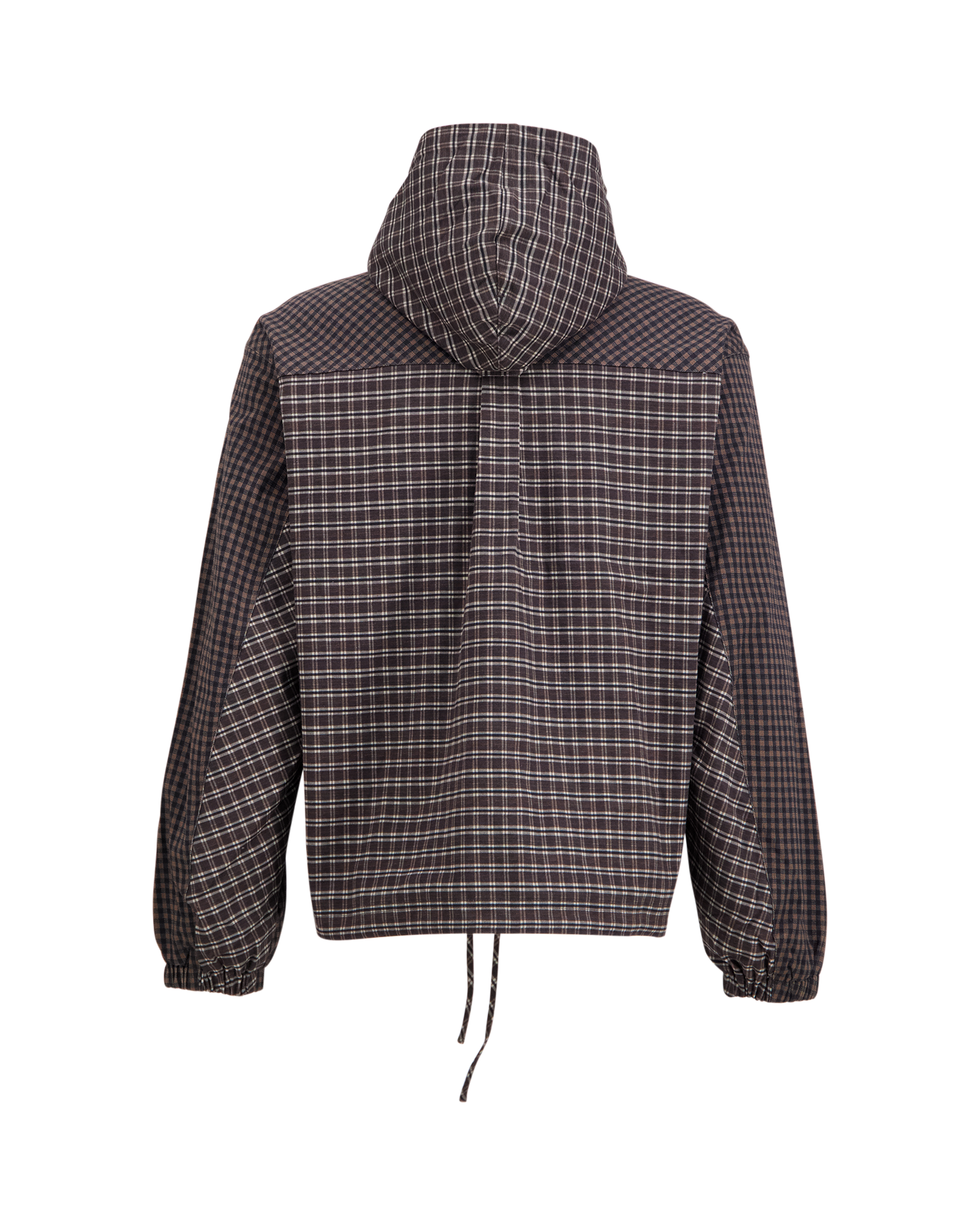 Umbro by Slam Jam Double Plaid Jacket DONKERBRUIN 3