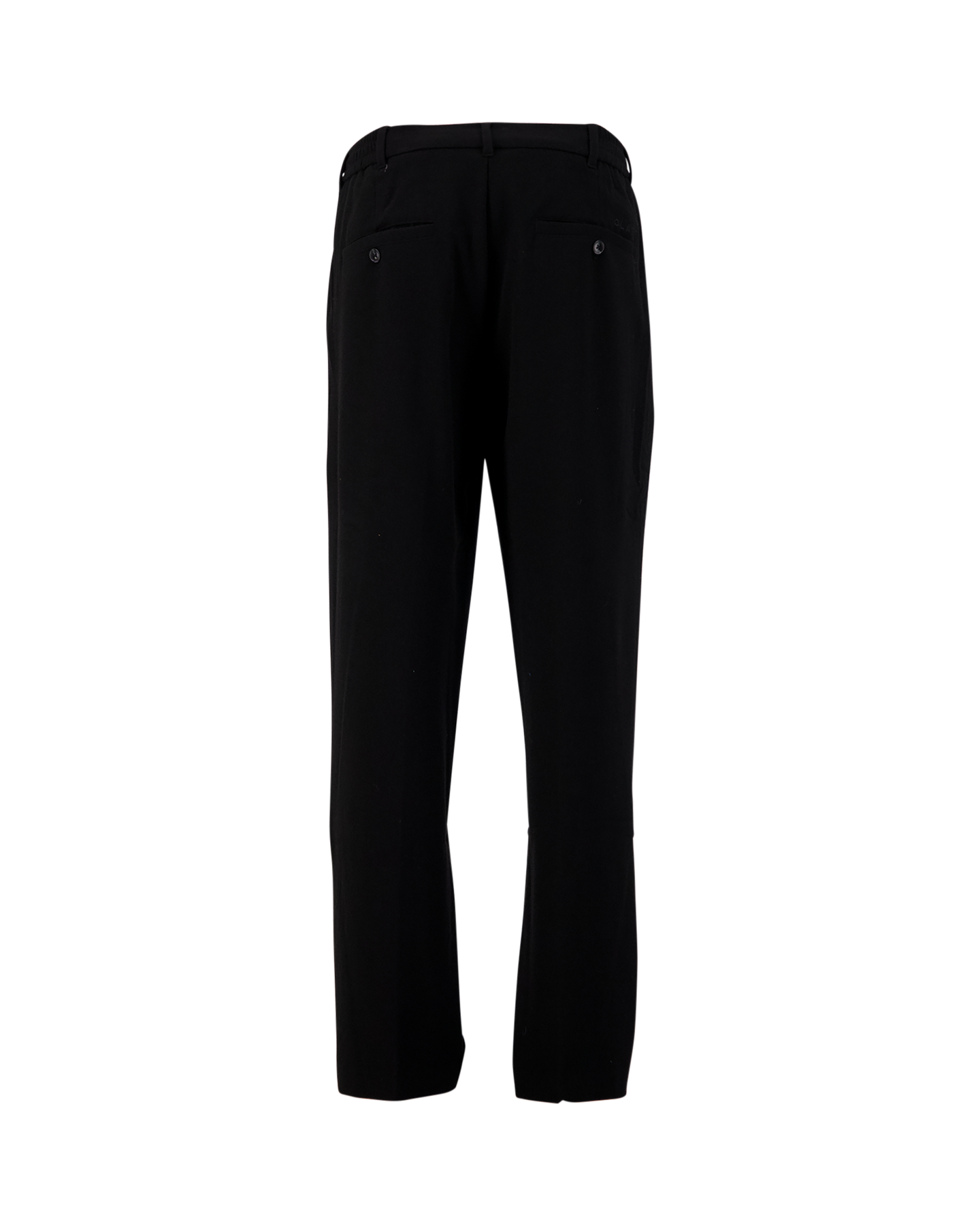 OLAF Regular Pleated Pant ZWART 2