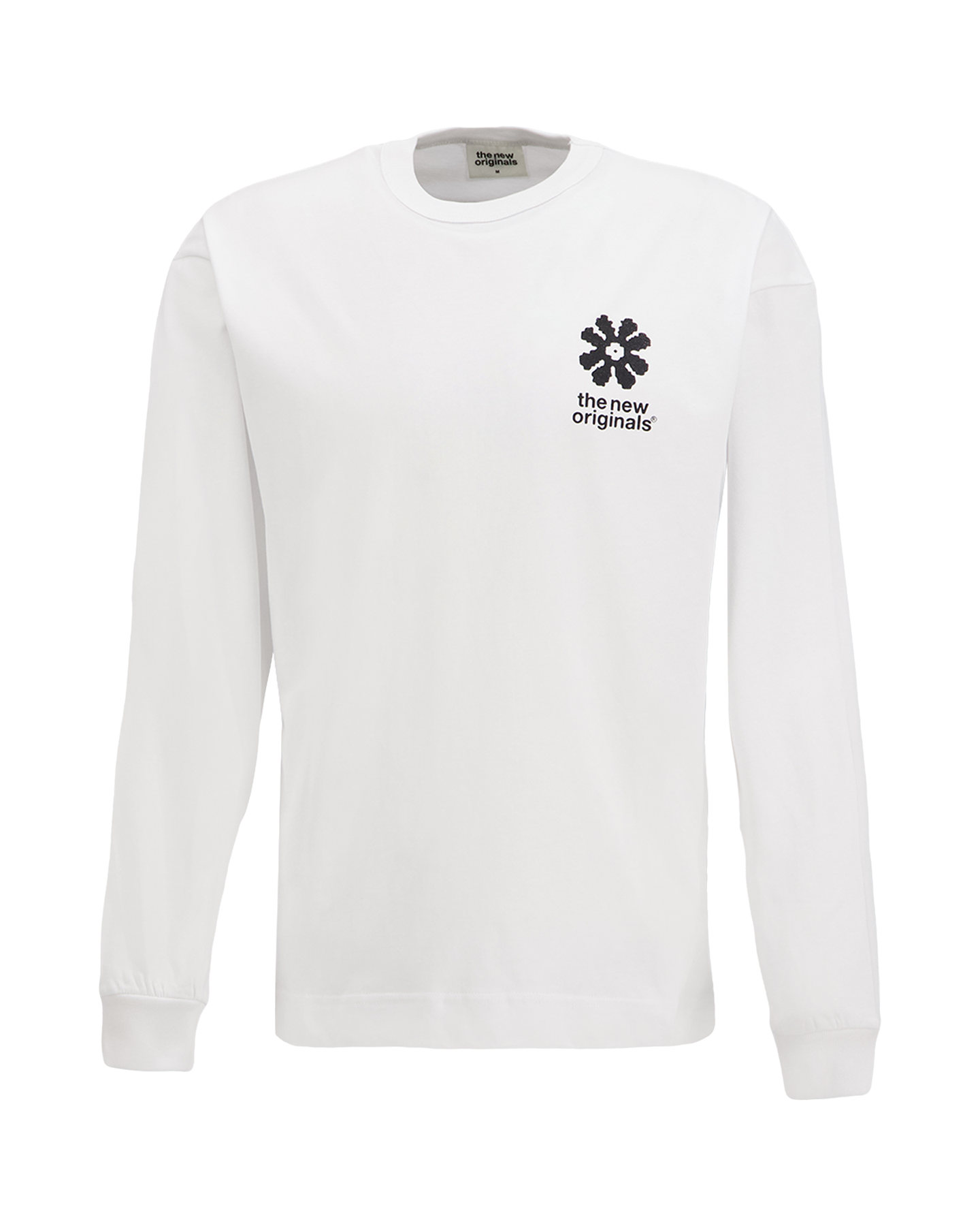 The New Originals Crochet Flower Longsleeve WIT 2