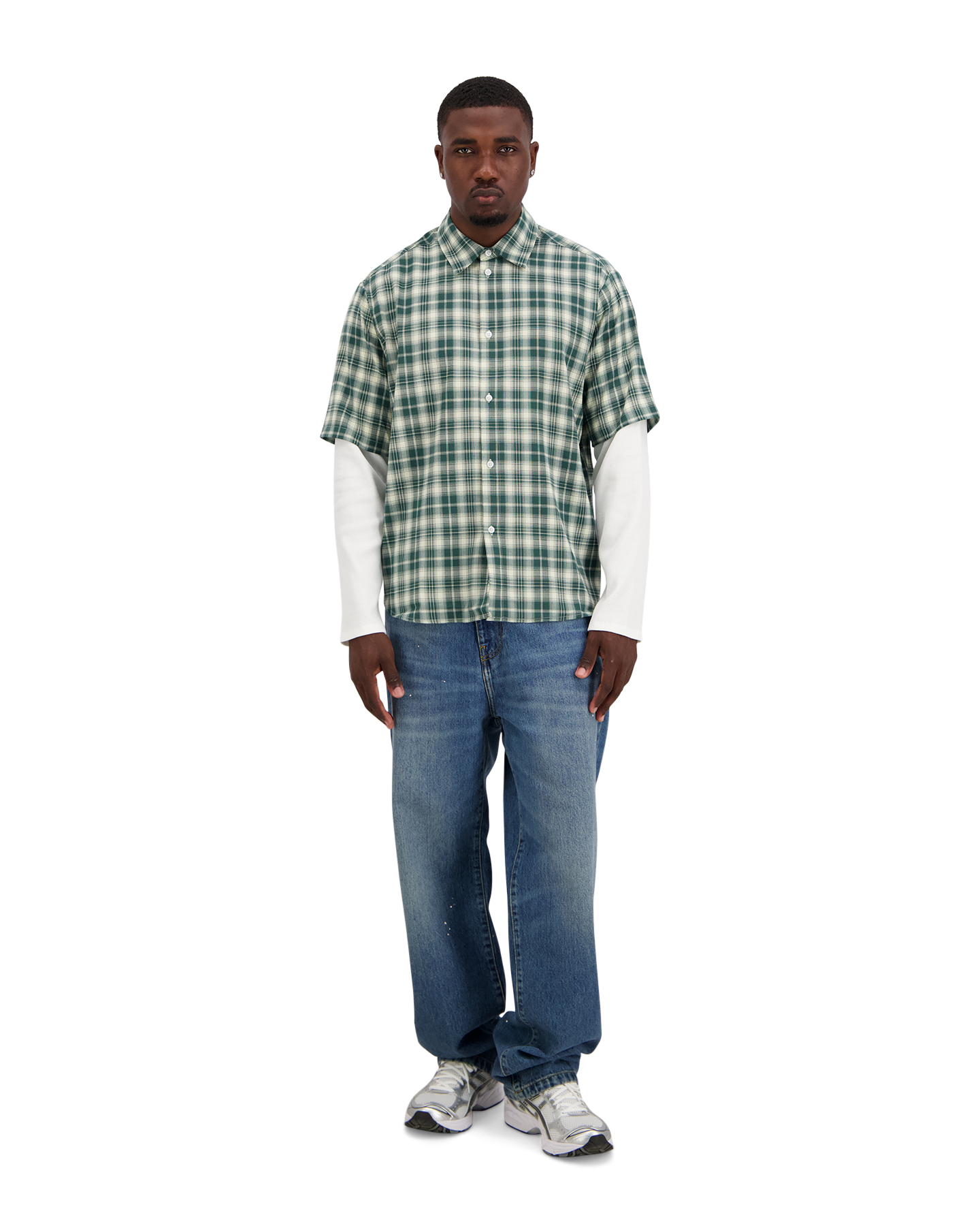 New Amsterdam Surf Association Double Layer Shirt GROEN 3