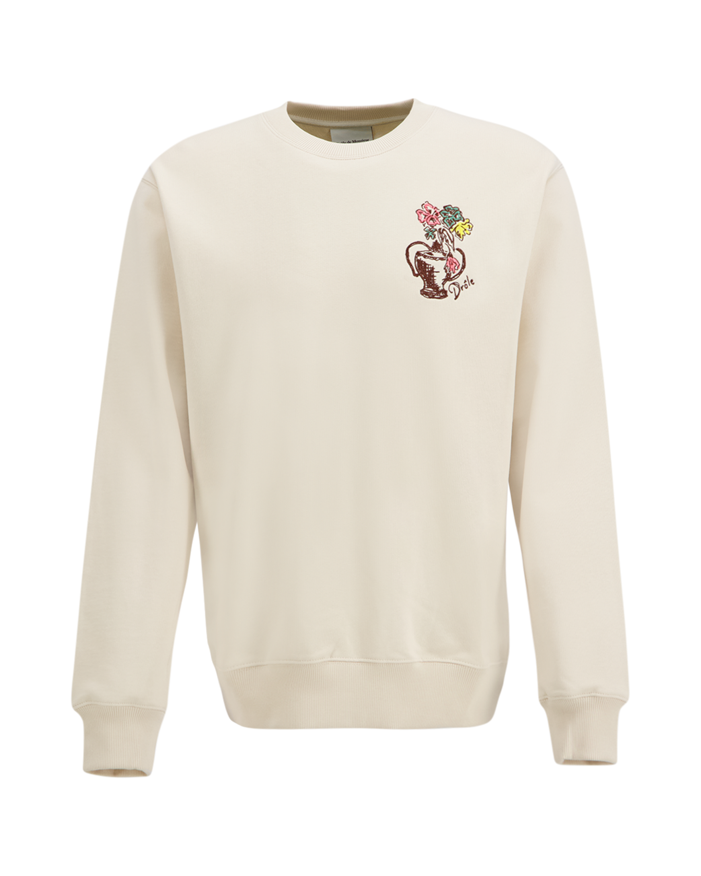 Drole de Monsieur Sweatshirt Vase Havana BEIGE 2