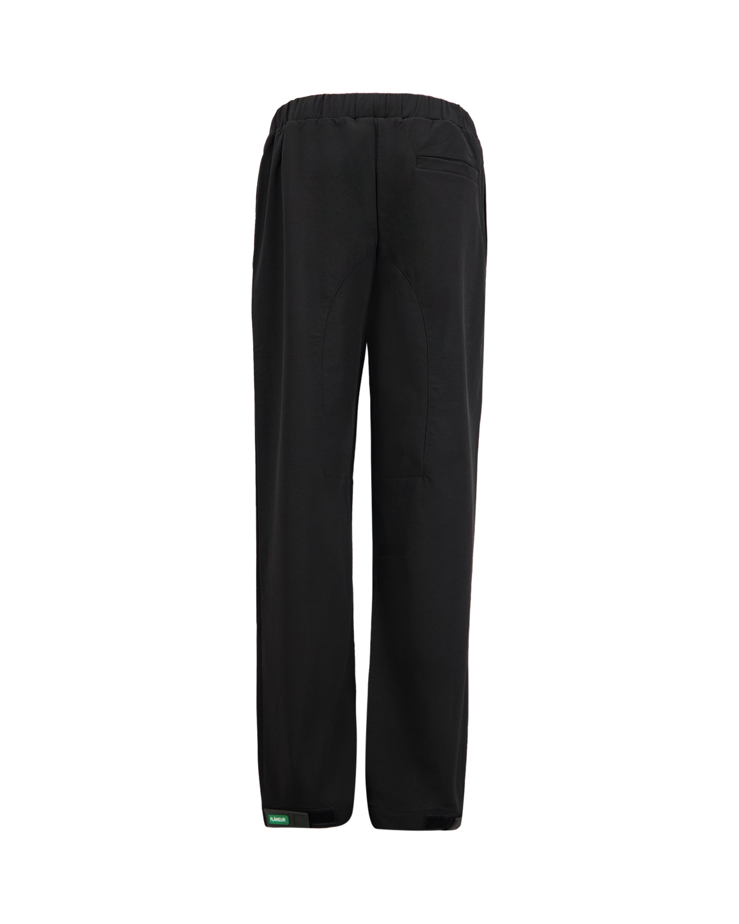 Flaneur Badge Formal Tech Pants ZWART 2