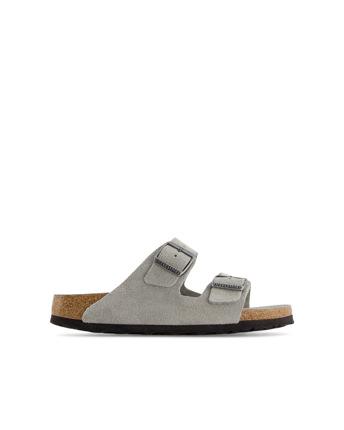Birkenstock Arizona Soft Footbed Suede Leather Narrow LICHTBLAUW 1