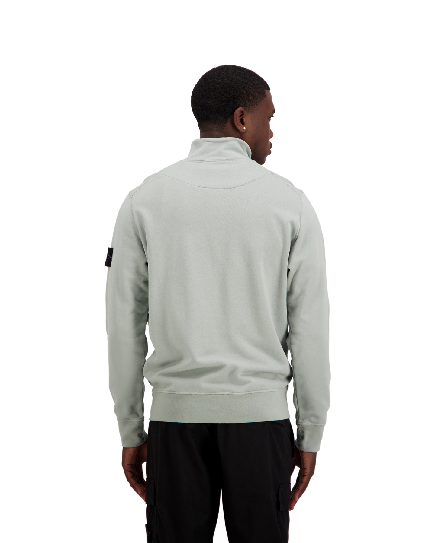 Stone Island S0051 Half Zip Sweater GROEN 5