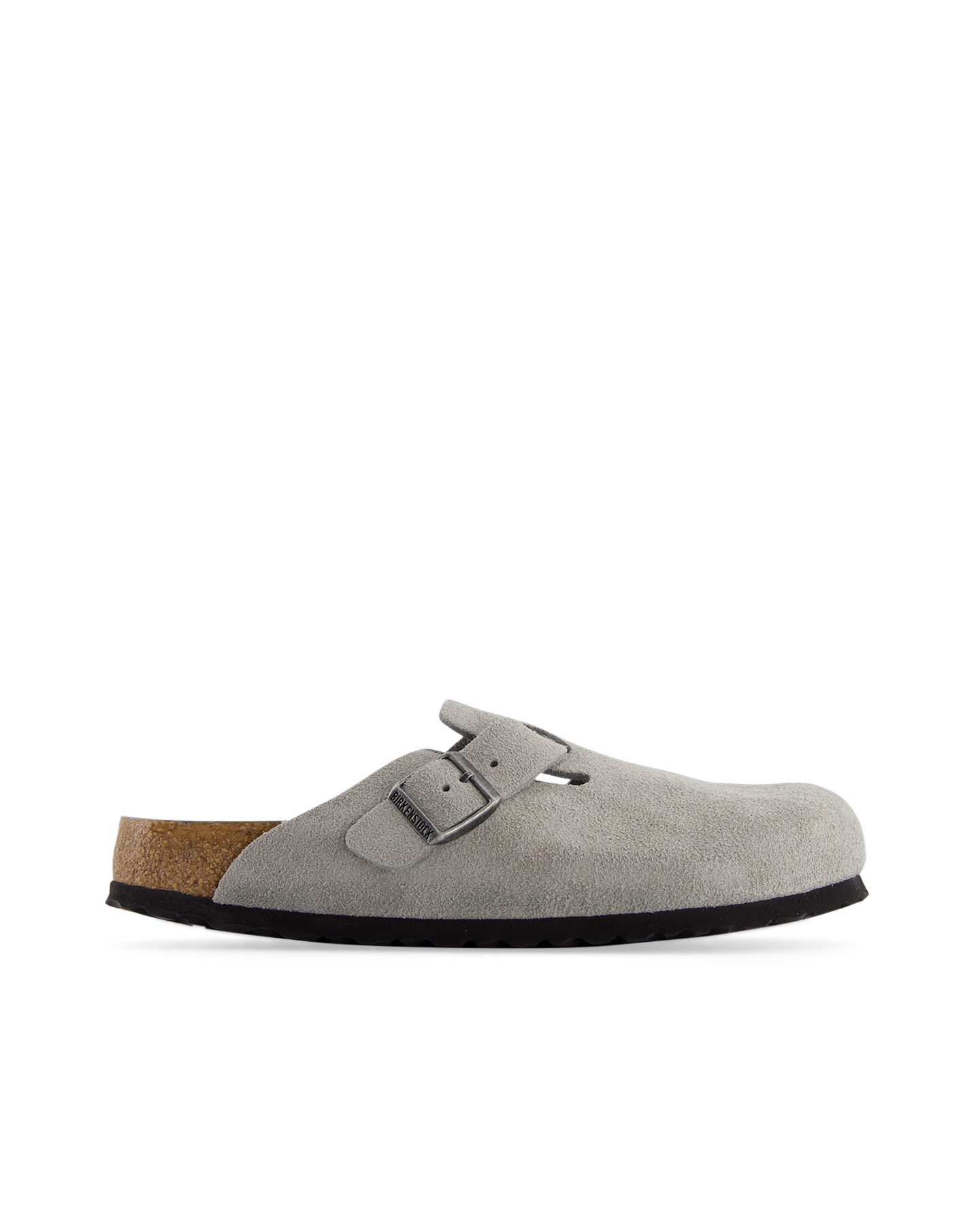 Birkenstock Boston Suede Leather Narrow LICHTBLAUW 1