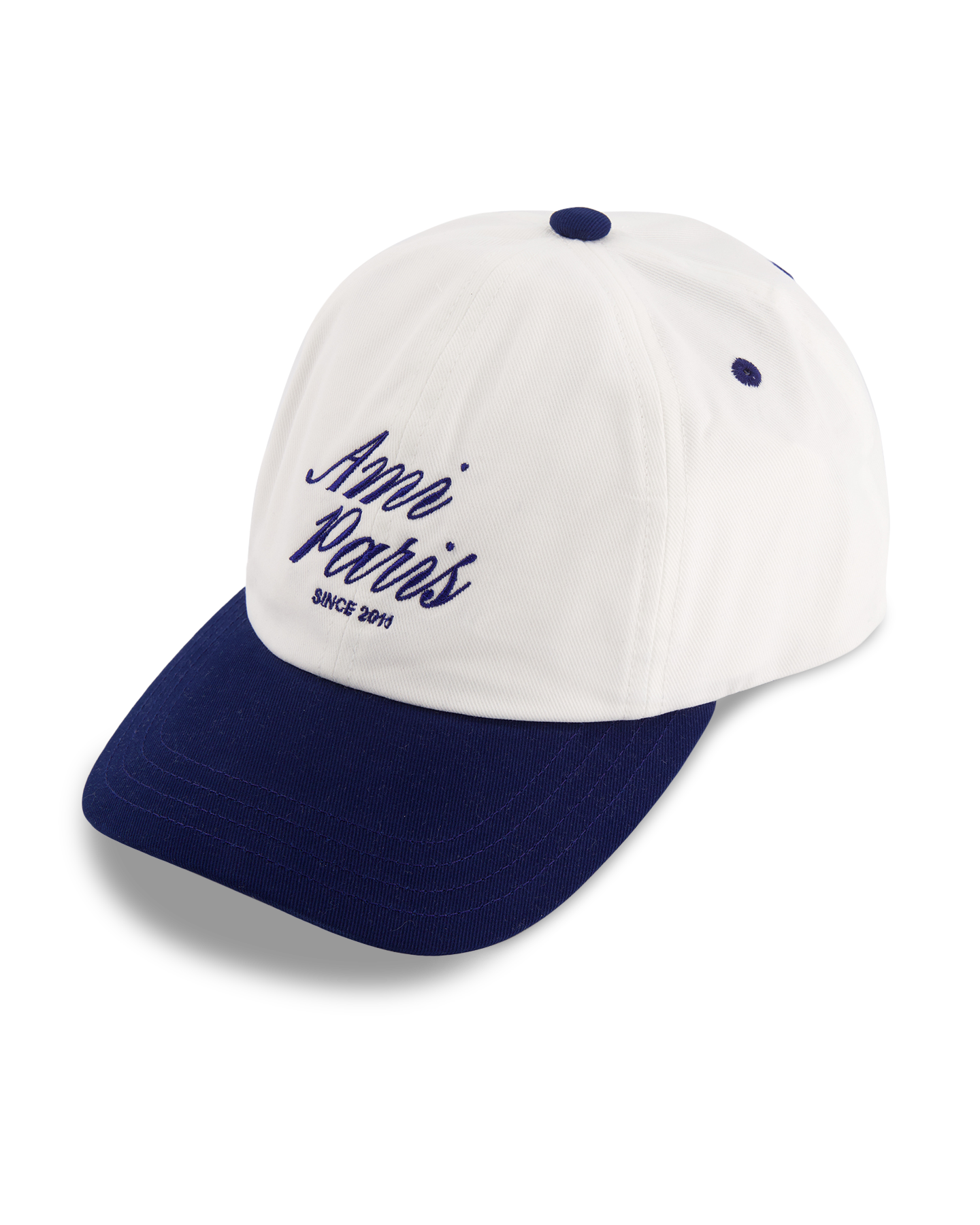 AMI Paris Casquette Ami Paris Bicolore CREME 3