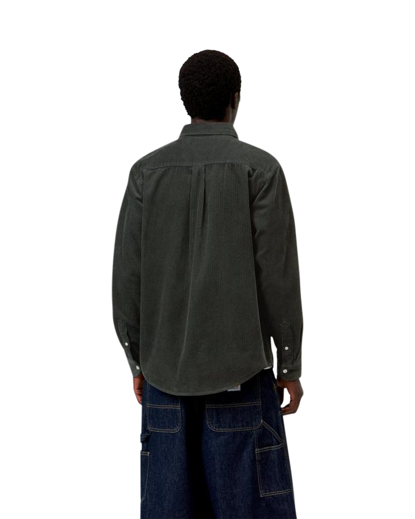 Carhartt L/S Madison Cord Shirt ANTHRACIET 4