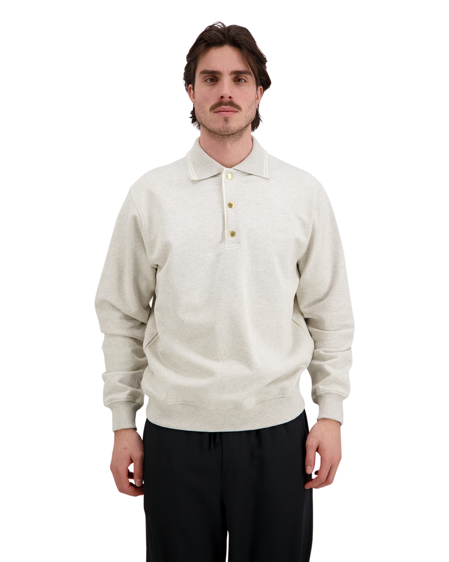 Drole de Monsieur Le Polo Drôle GRIJS 4