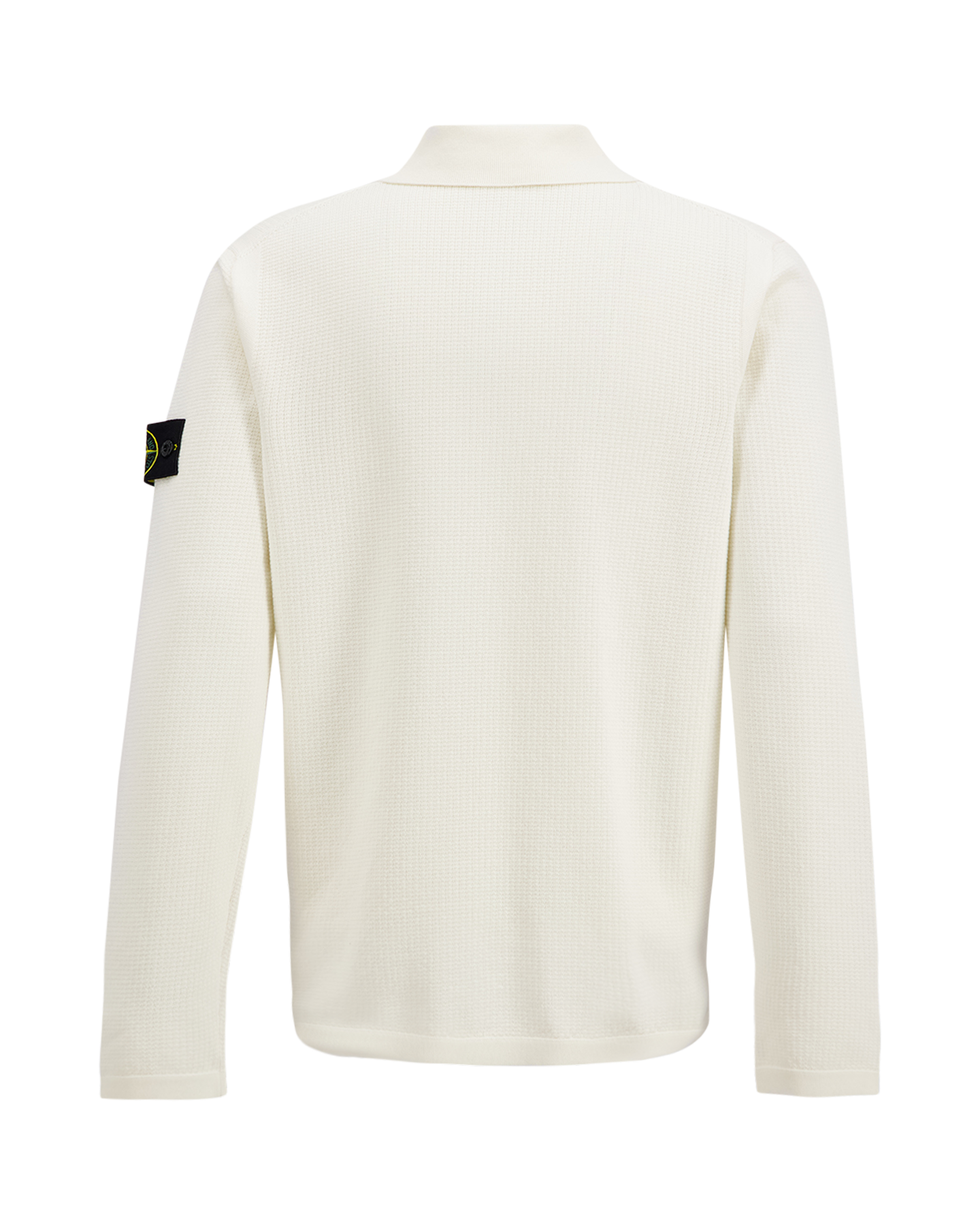 Stone Island S01B2 Polo Lange Mouw CREME 2
