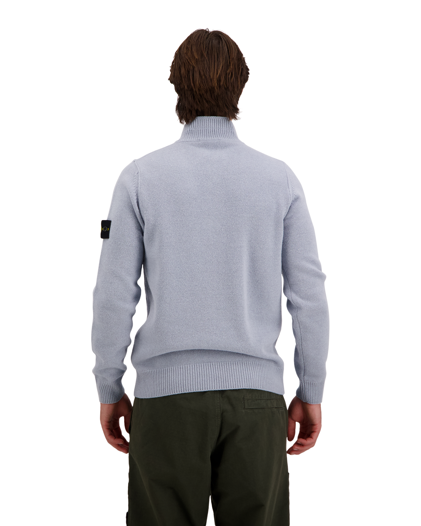 Stone Island 5100040 Polo Knit GRIJS 5