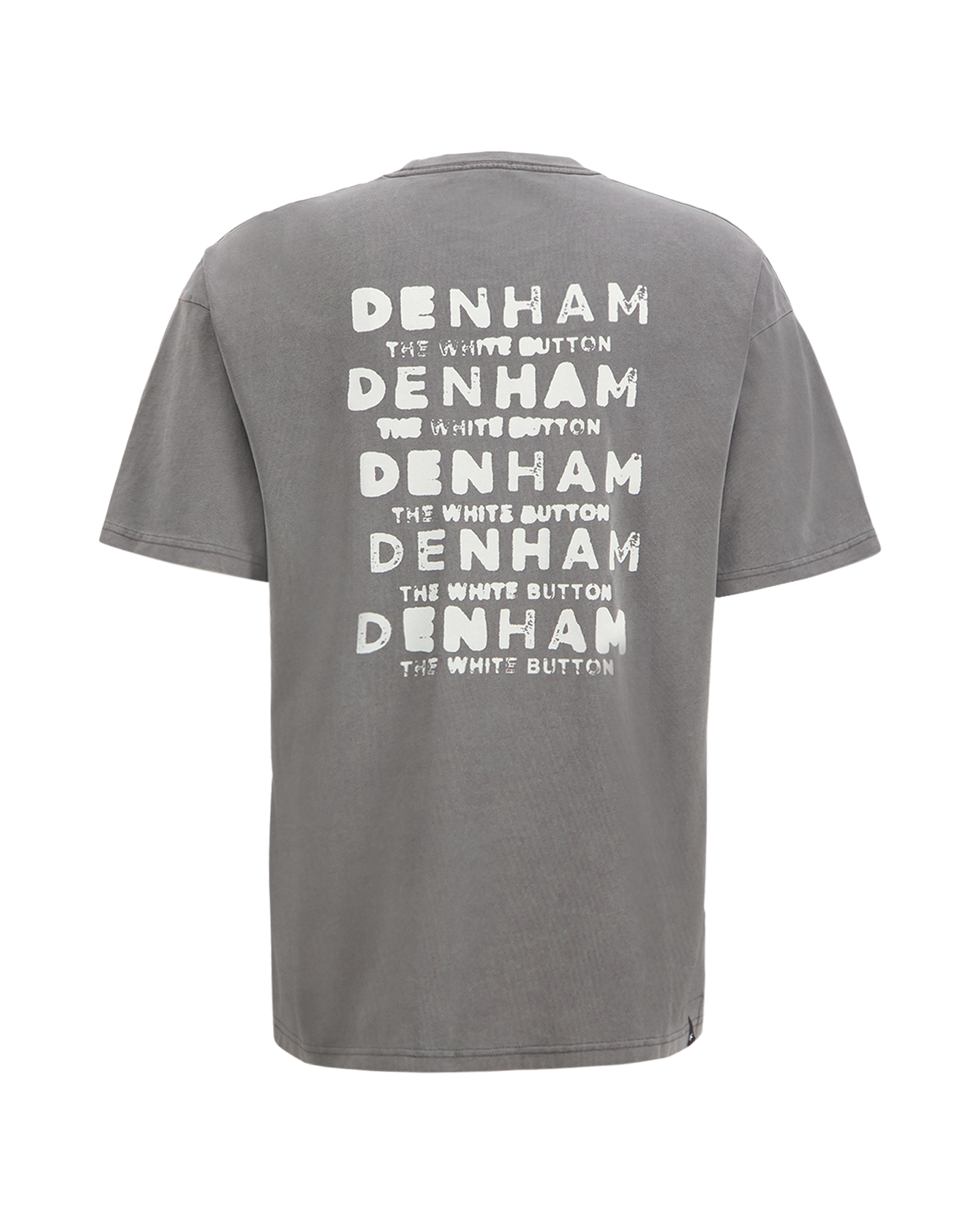 Denham Stamp Ss Tee GRIJS 1