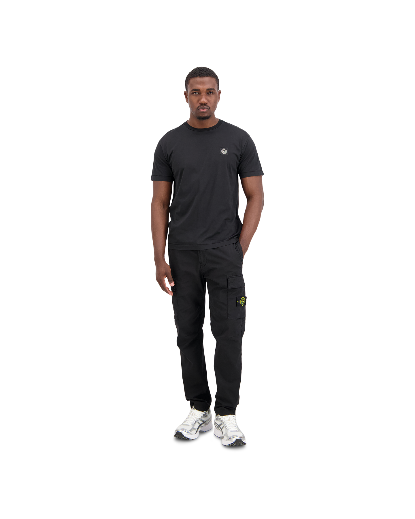 Stone Island 2100027 T Shirt Ss ZWART 3