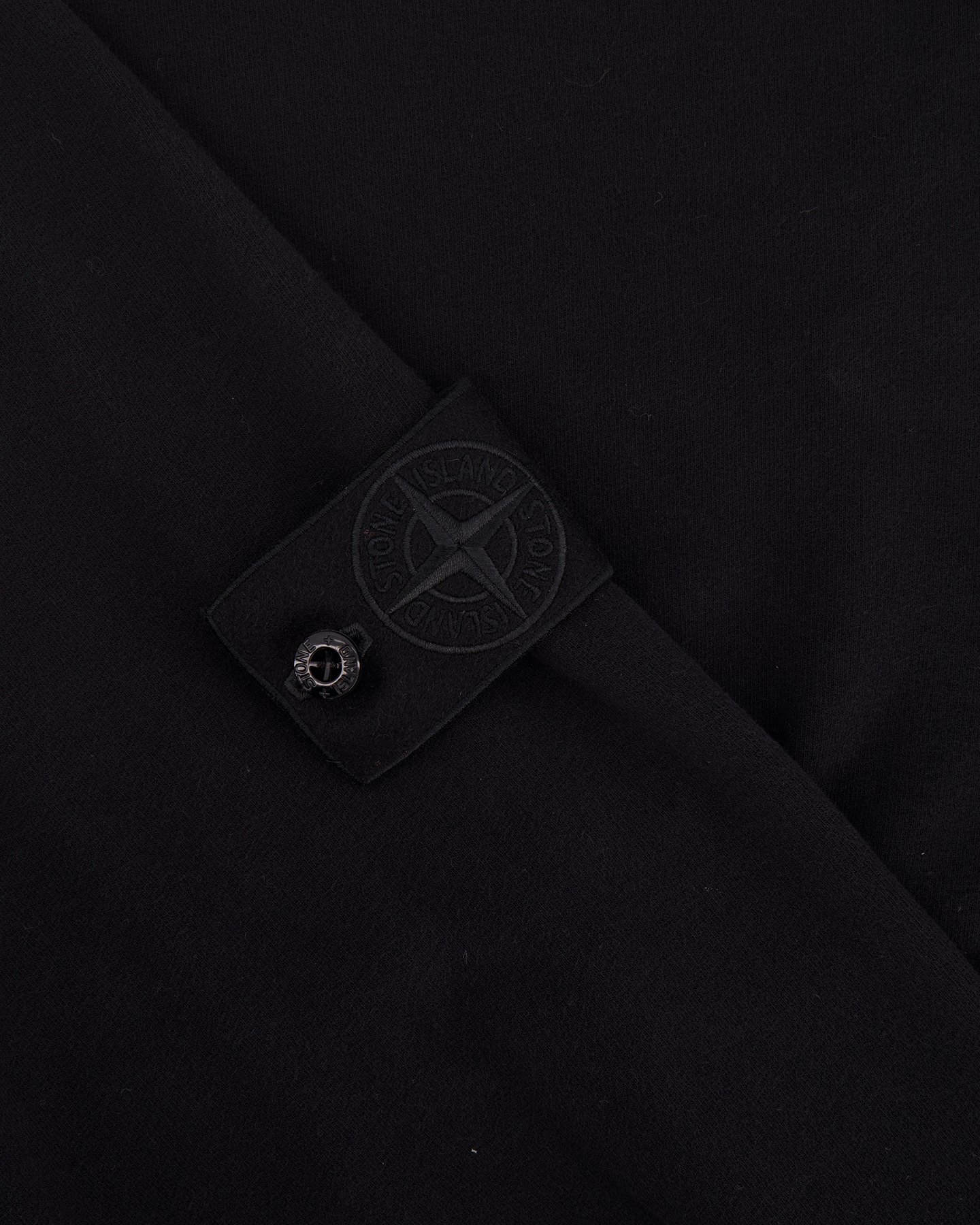 Stone Island 6100026 Polo Ls Ghost ZWART 6