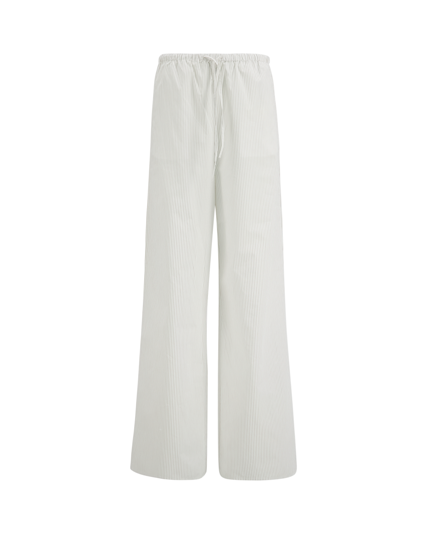 OLAF Stripe Drapey Pants WIT 1