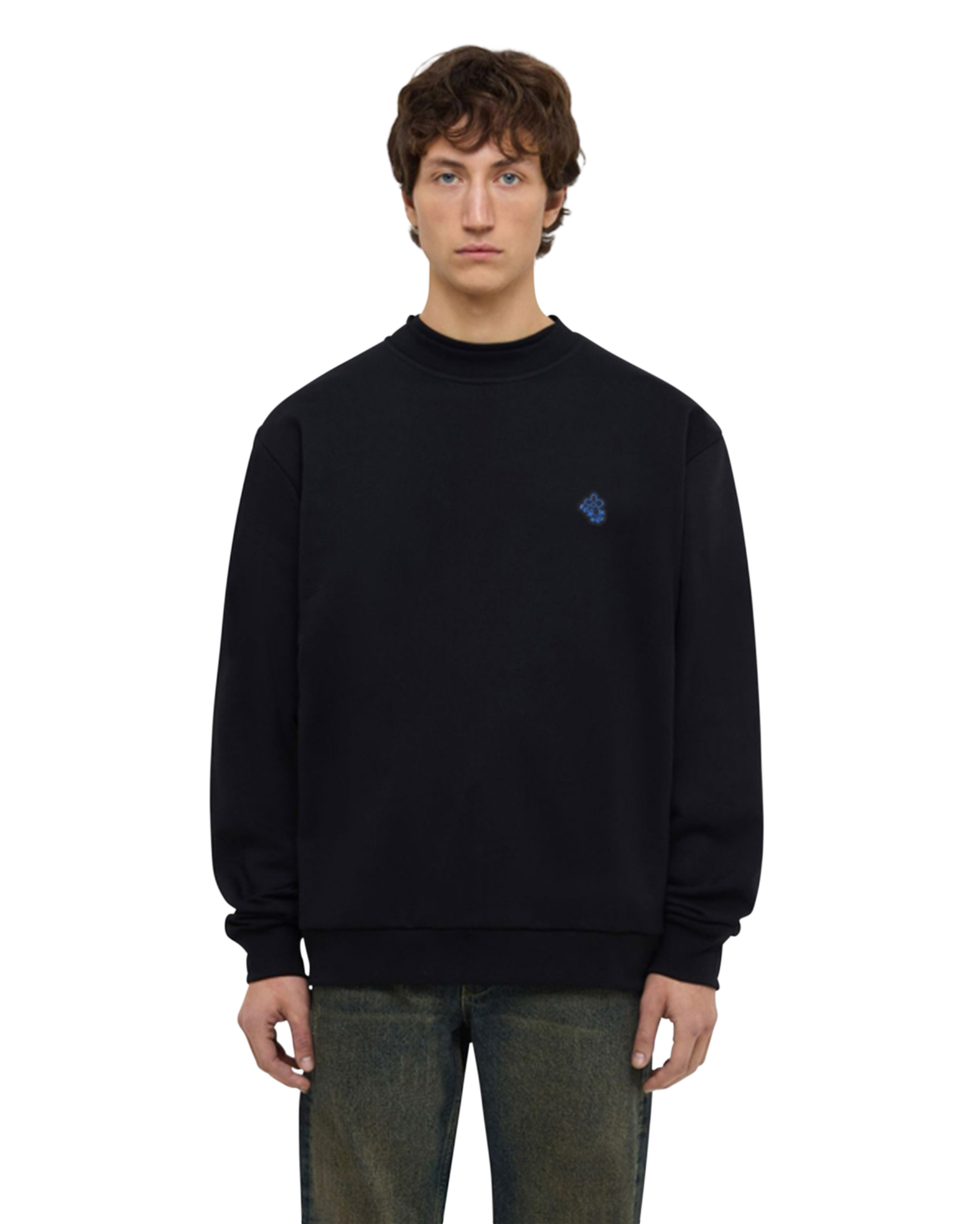 Flaneur Rubber Blossom Sweater ZWART 3