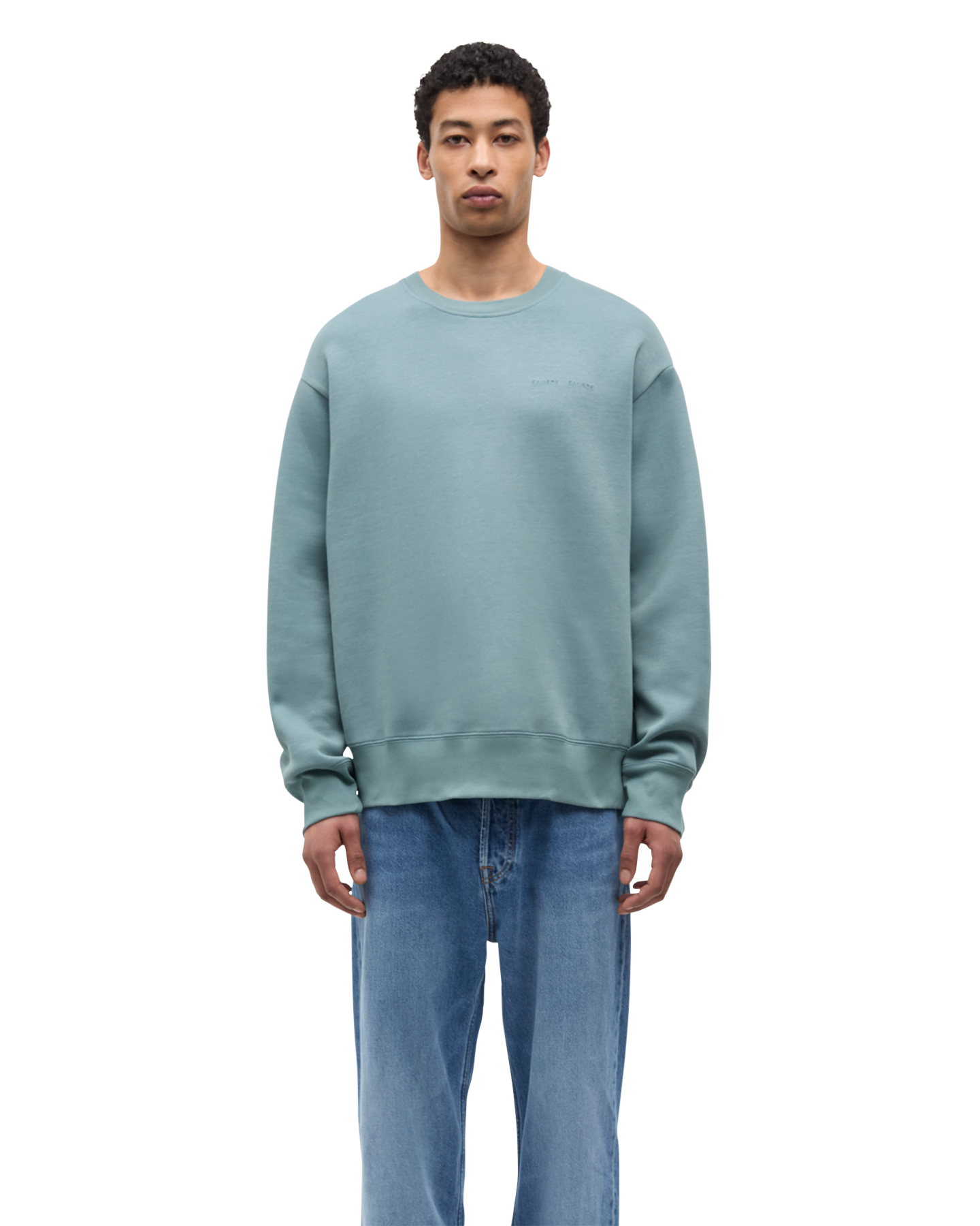 Samsøe Samsøe Saethan Sweatshirt 15921 LICHTBLAUW 3