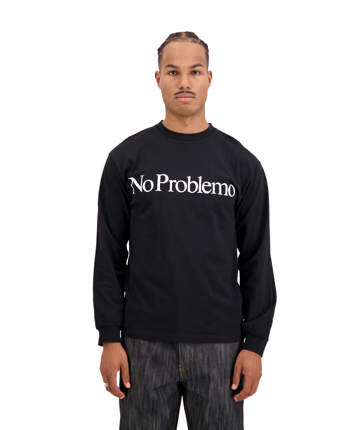 No Problemo No Problemo Ls Tee ZWART 3