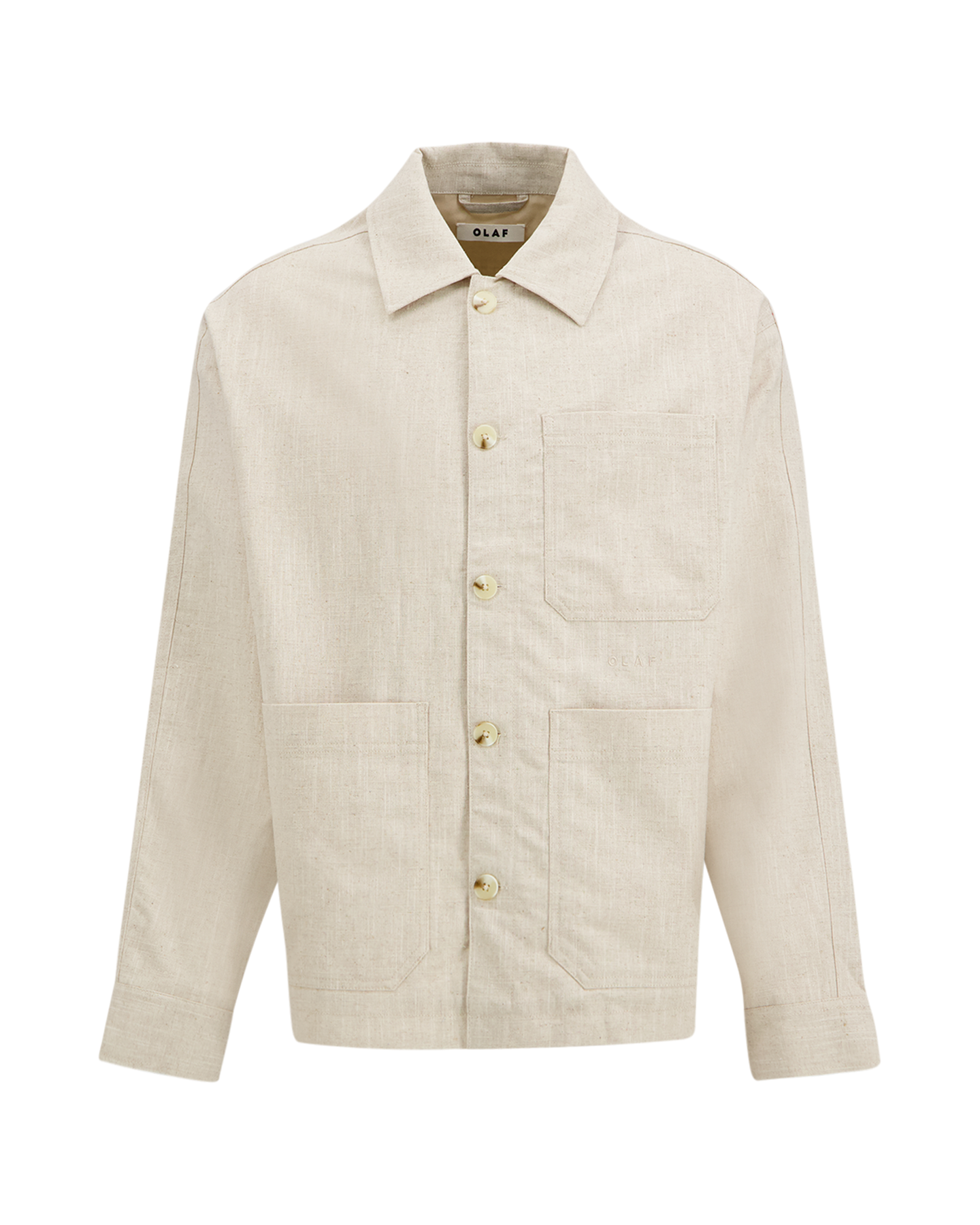 OLAF Linen Jacket BEIGE 1