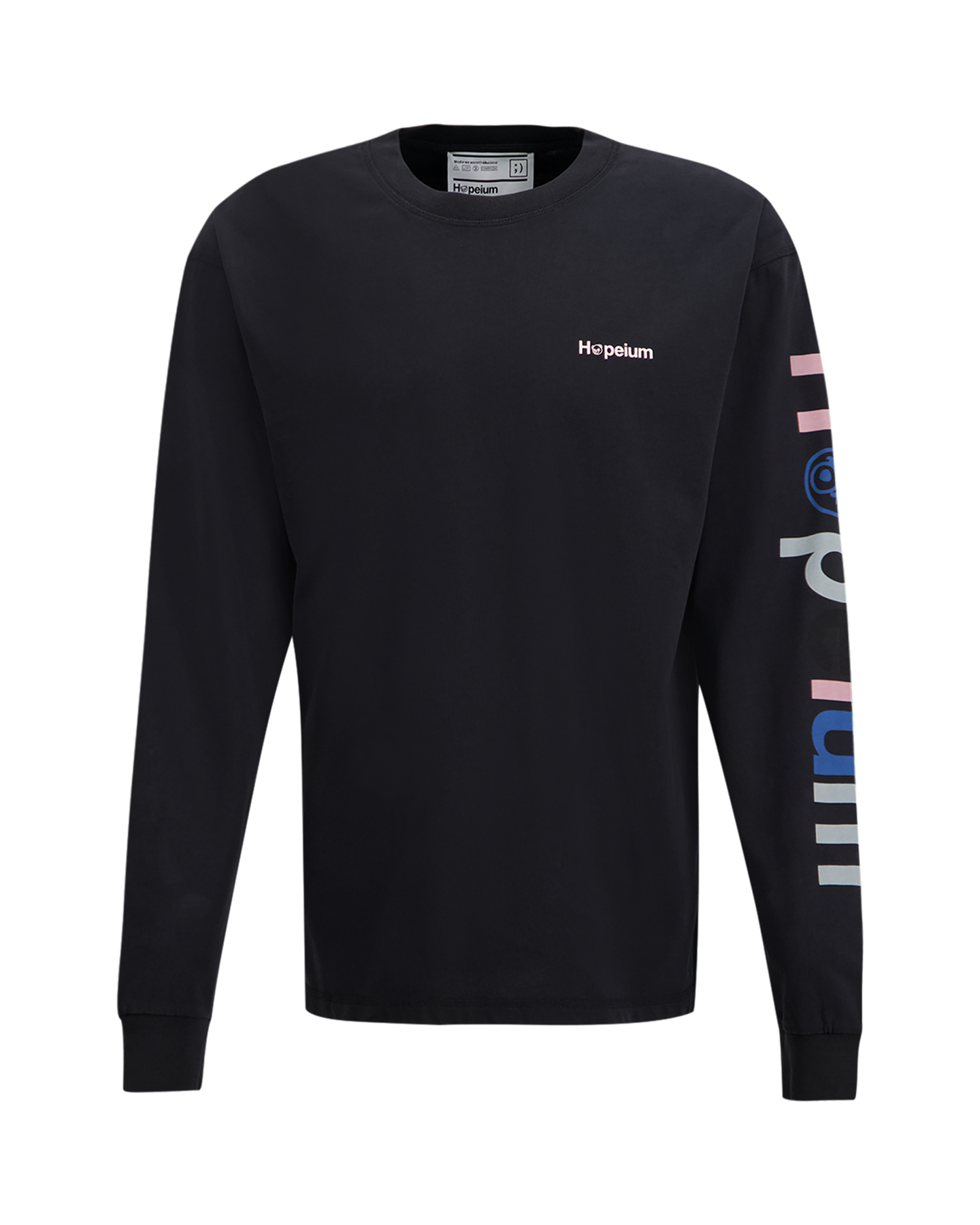 Hopeium Protect Your Peace Tee L/S ZWART 2