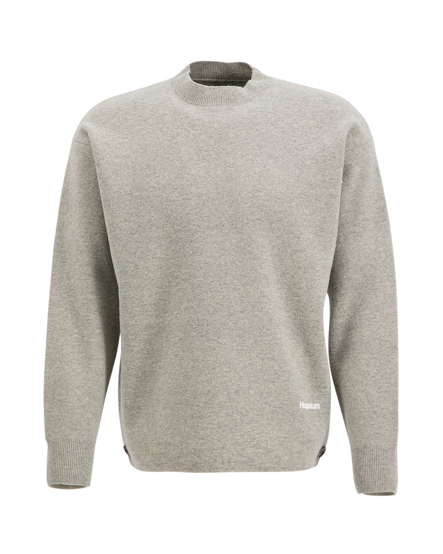 Hopeium Basic Crewneck GRIJS 2