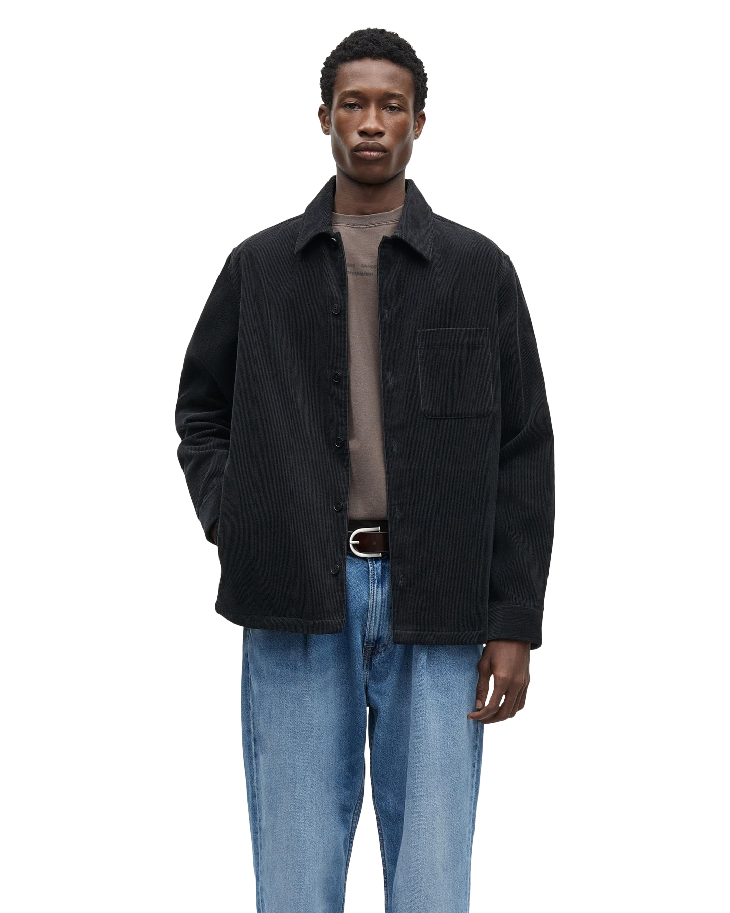 Samsøe Samsøe Sadamon Js Overshirt 14934 ZWART 3
