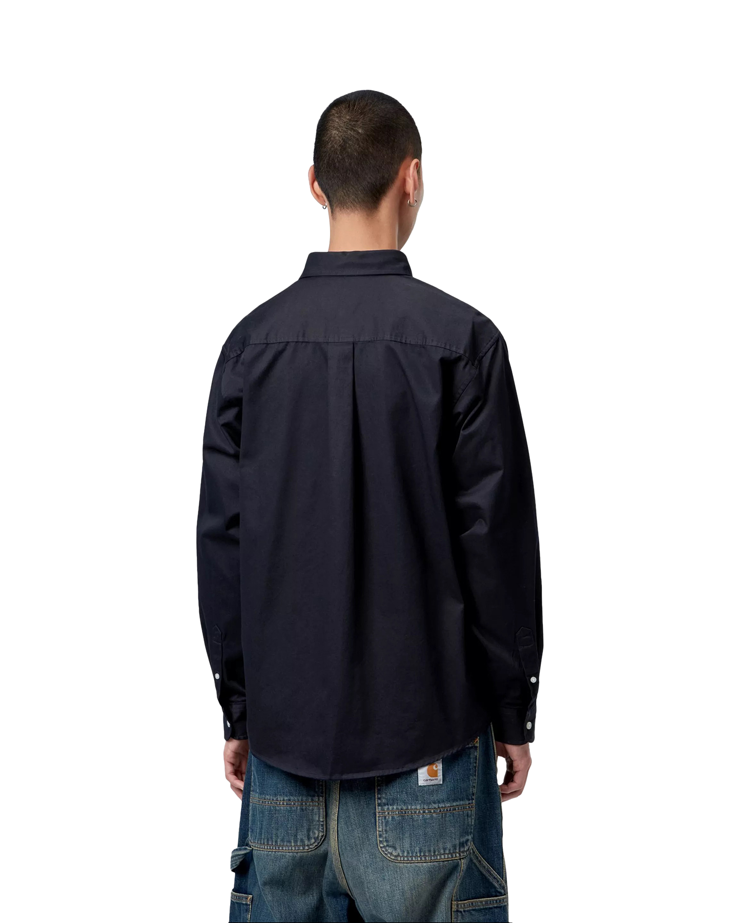 Carhartt L/S Og Madison Shirt DONKERBLAUW 4