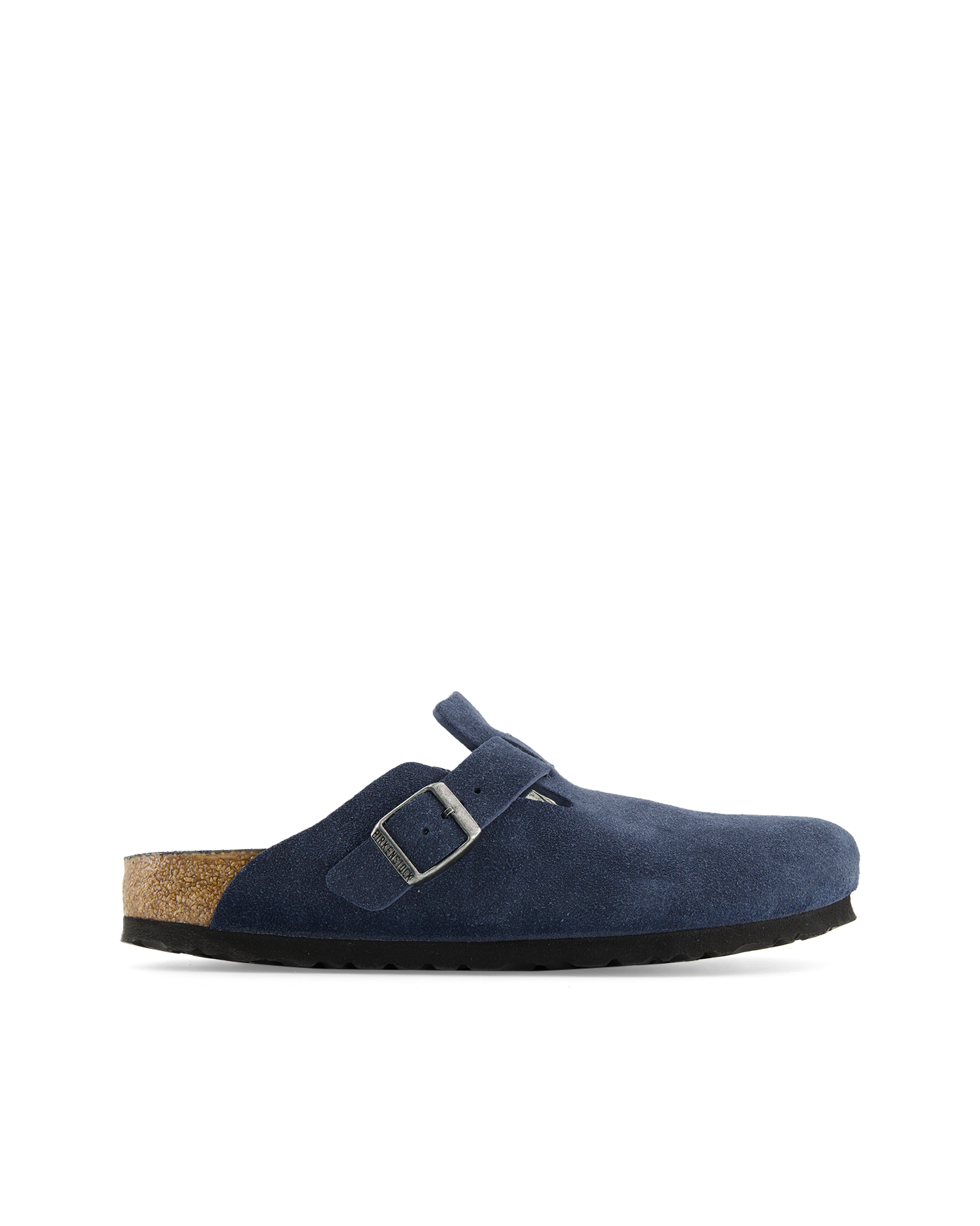 Birkenstock Boston Soft Footbed Suede Leather GRIJS 1