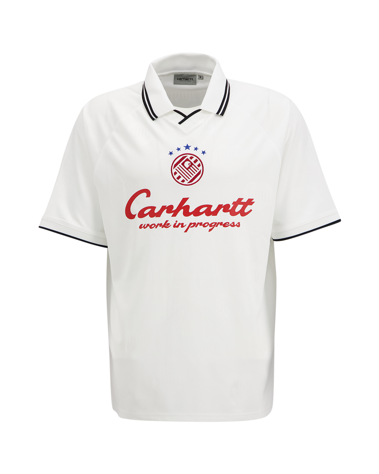 Carhartt S/S Terrace Football T Shirt WIT 1